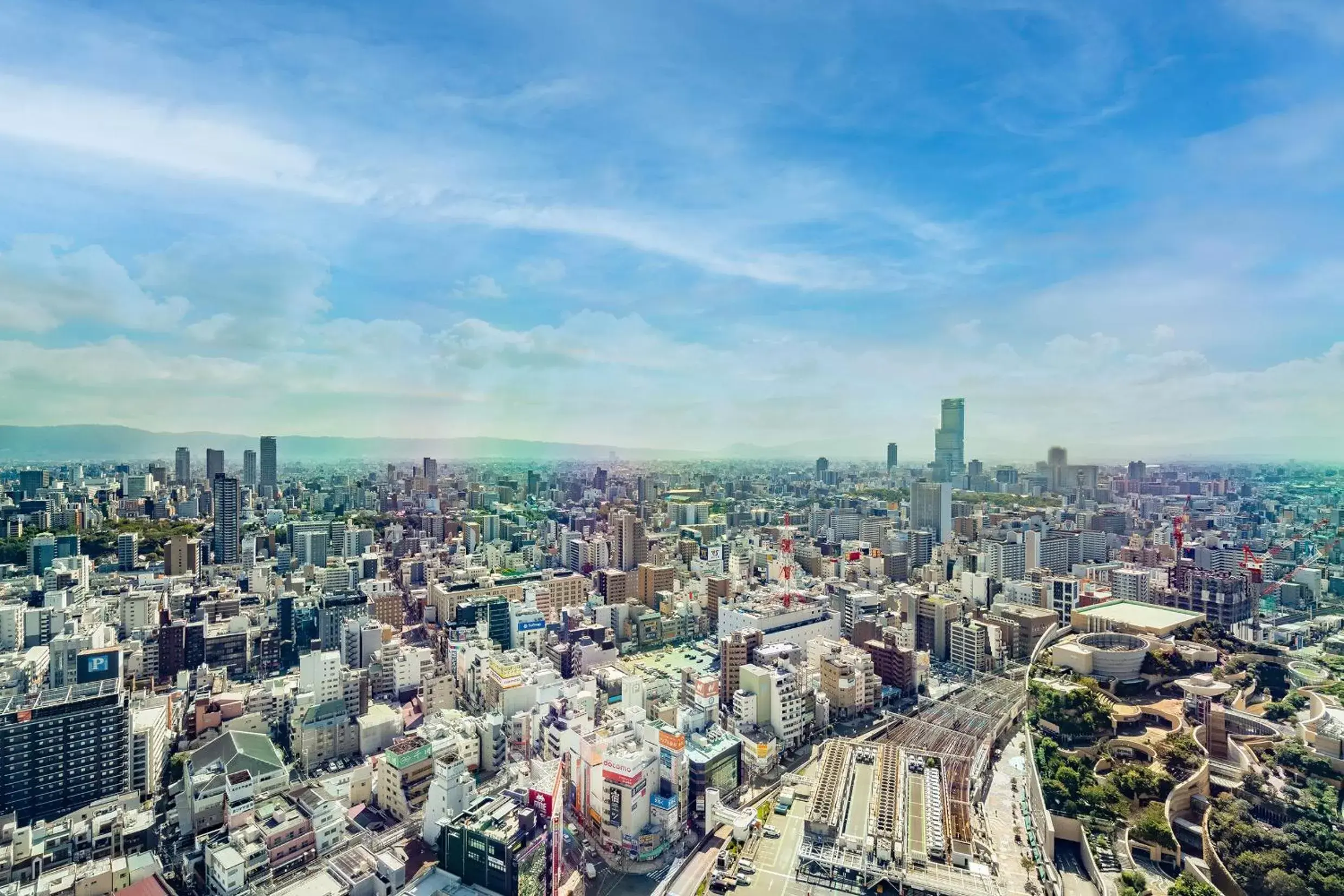 View (from property/room), Bird's-eye View in Swissotel Nankai Osaka