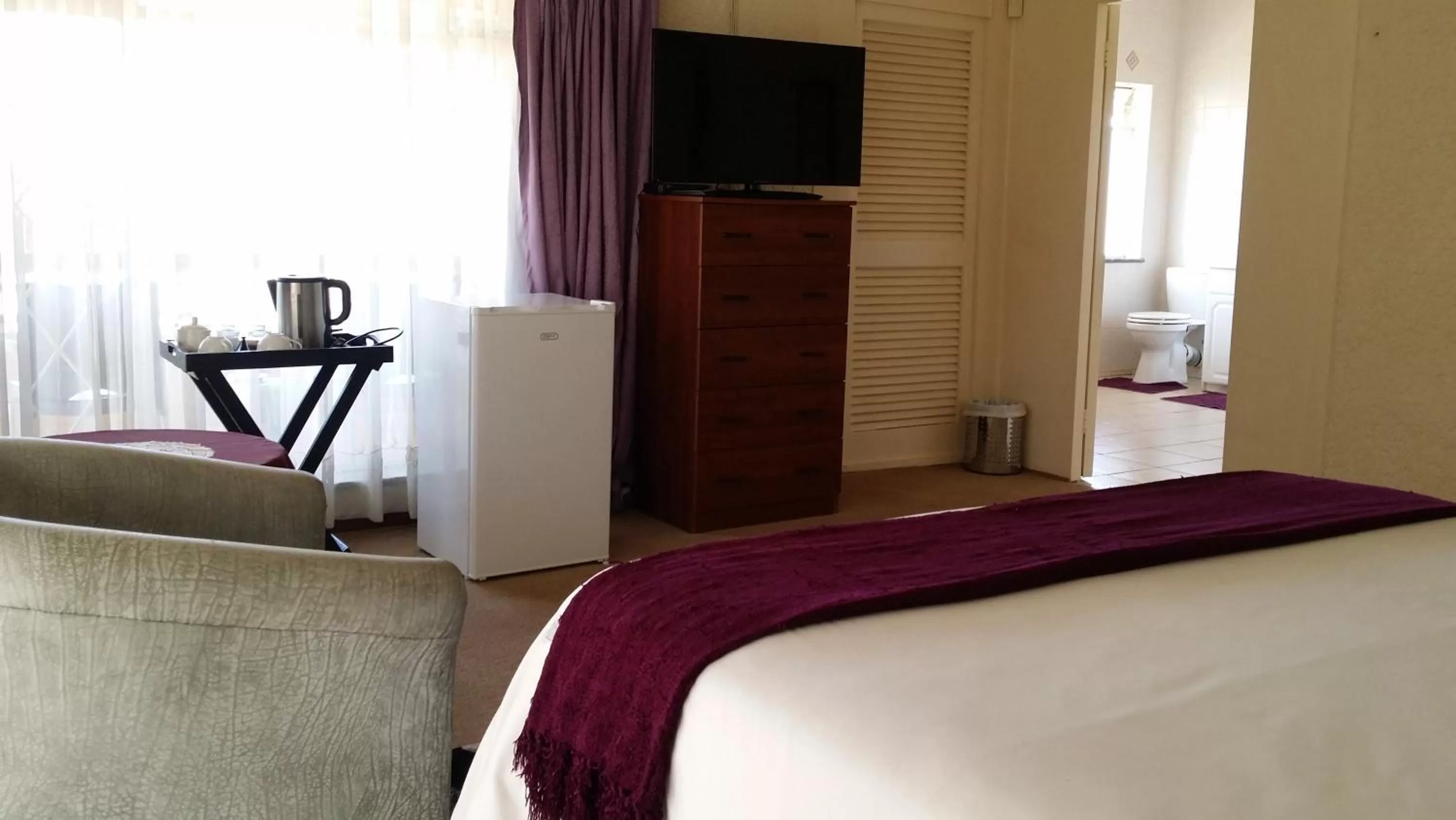 Bed in Moye Guest House