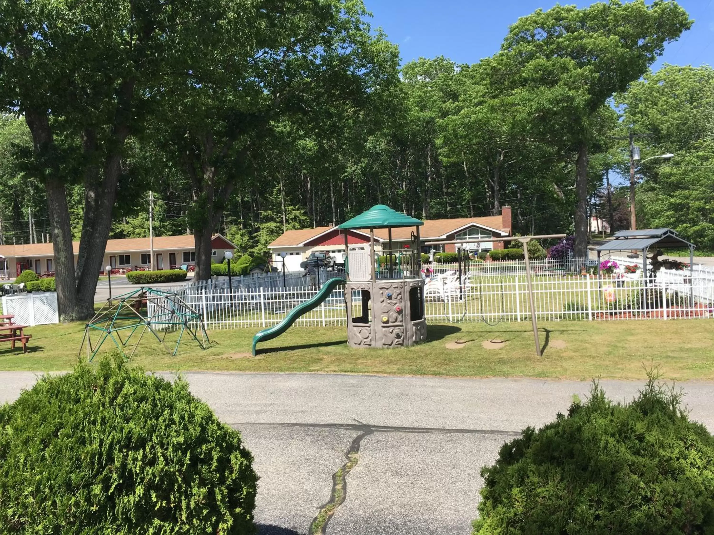 Children play ground, Property Building in Marcotte Motor Court