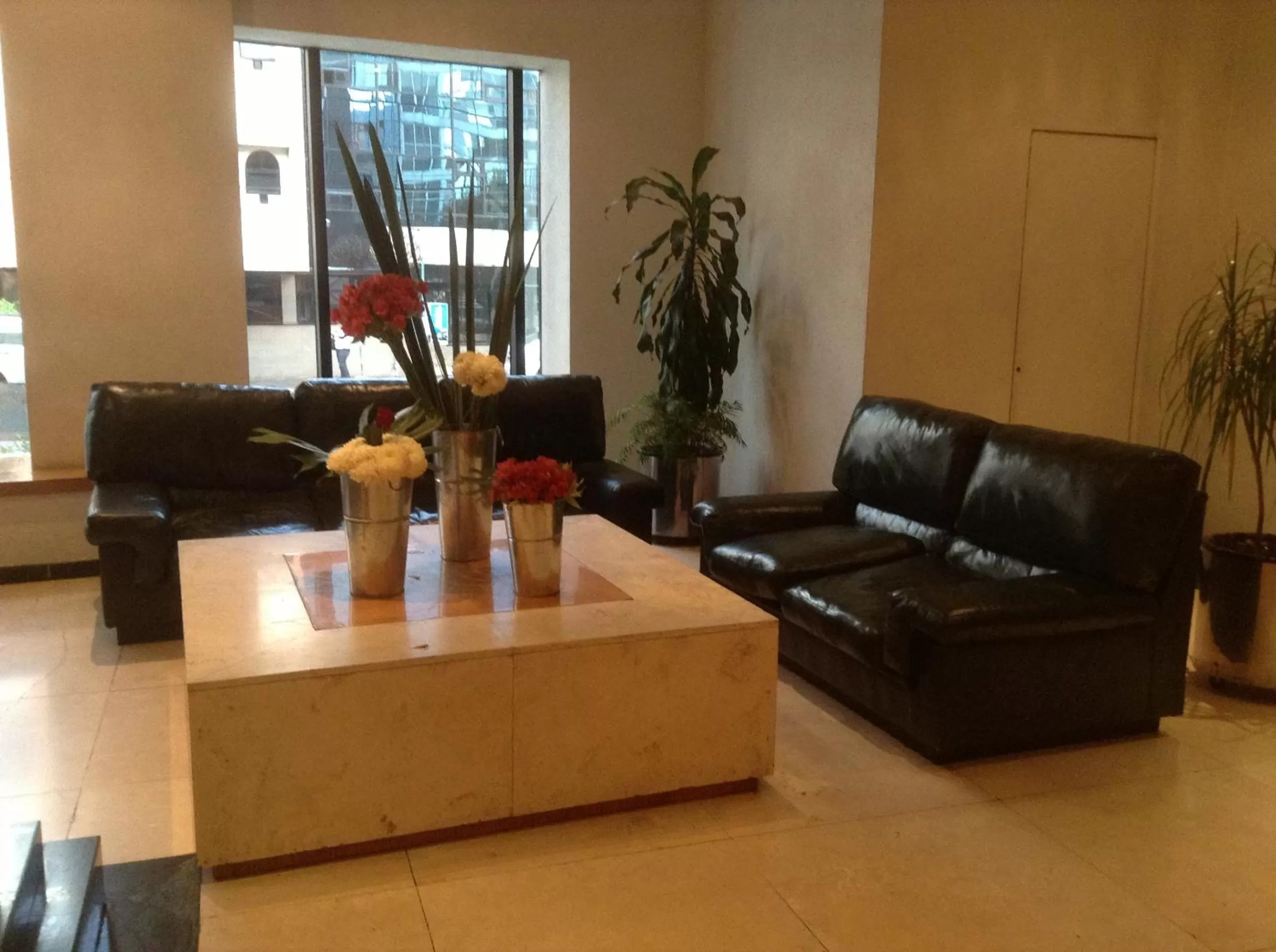 Lobby or reception in Hotel Sevilla