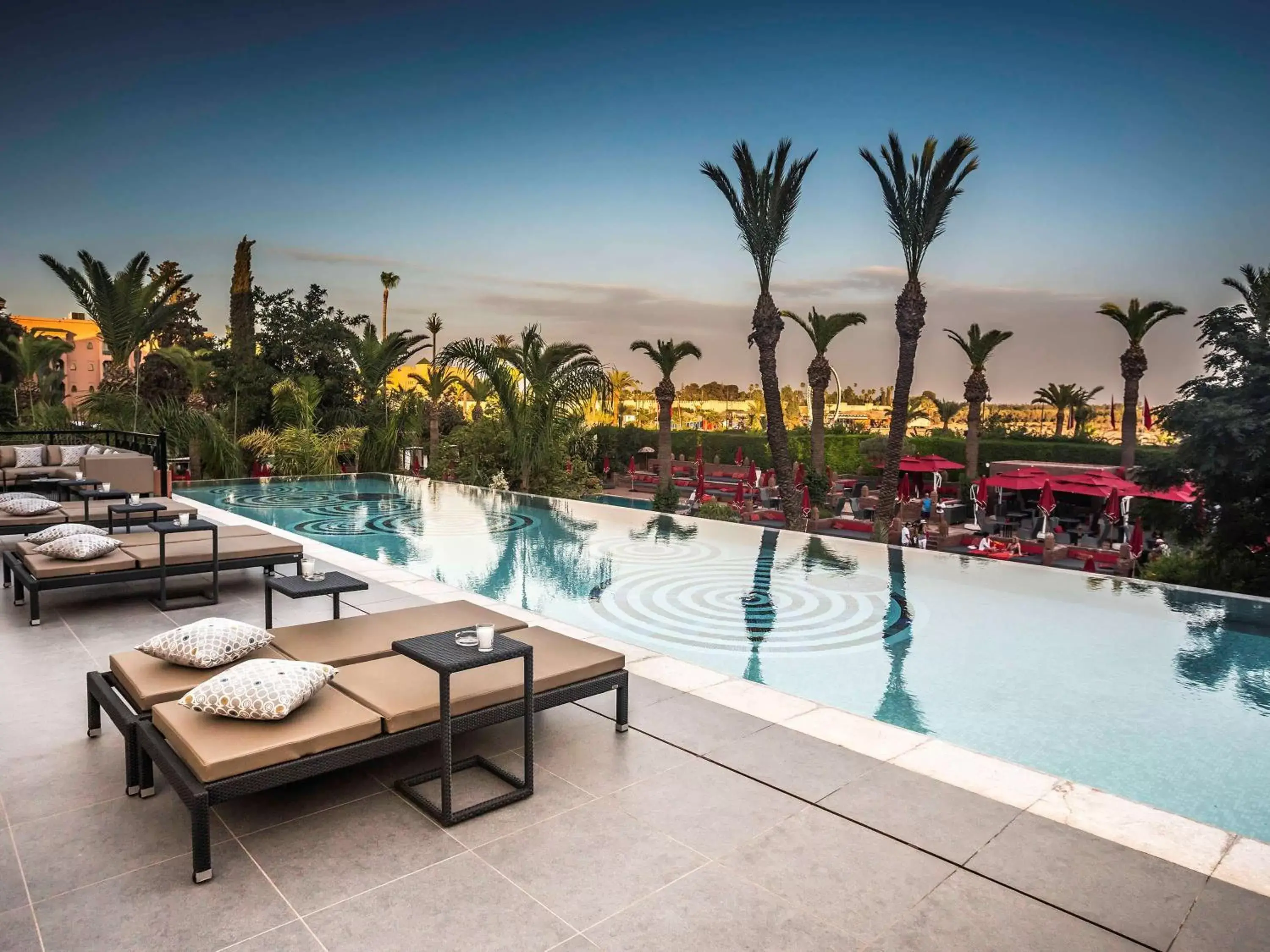 Property building, Swimming Pool in Sofitel Marrakech Lounge and Spa