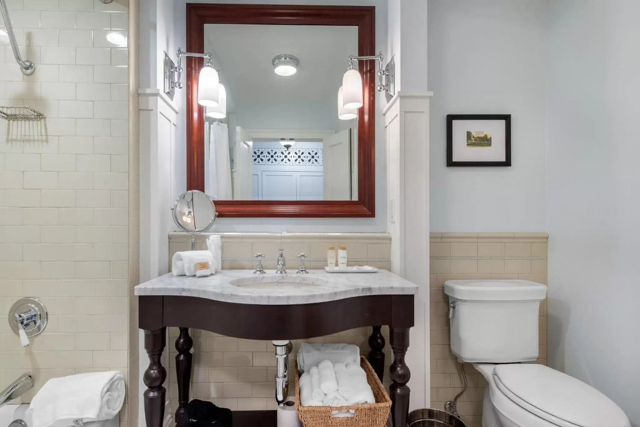 Photo of the whole room, Bathroom in Omni Bedford Springs Resort