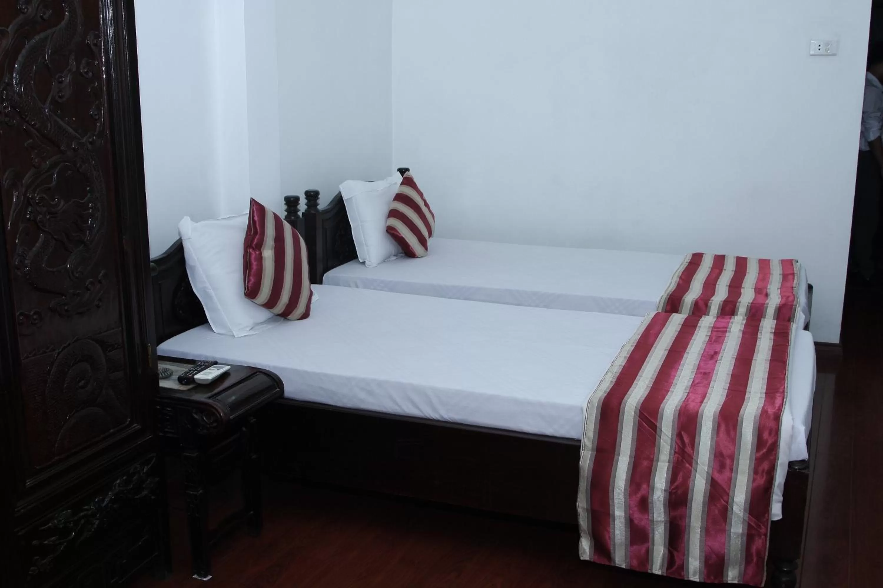 Bed in Hoang Cuong Hotel