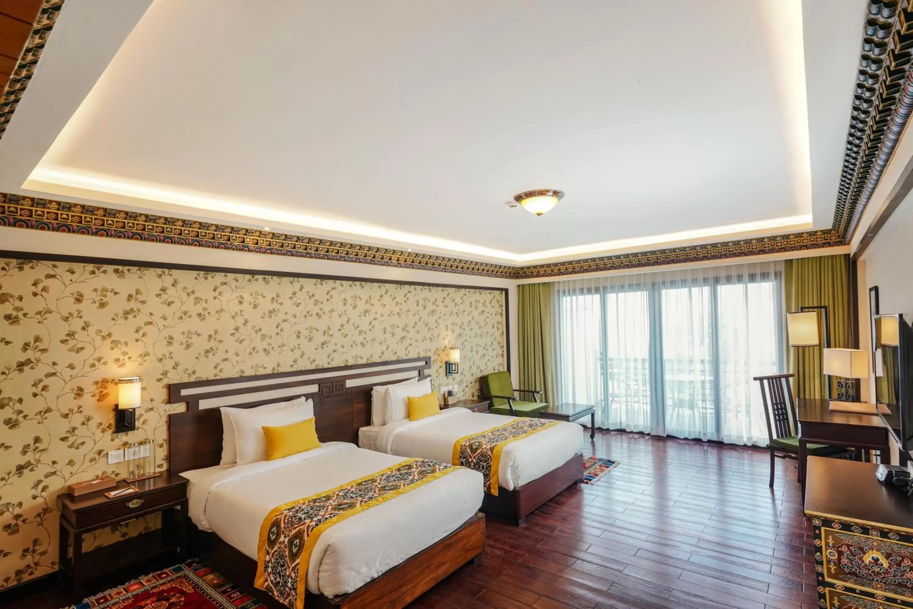 Photo of the whole room, Bed in Denzong Regency- Luxury Mountain Retreat Spa & Casino