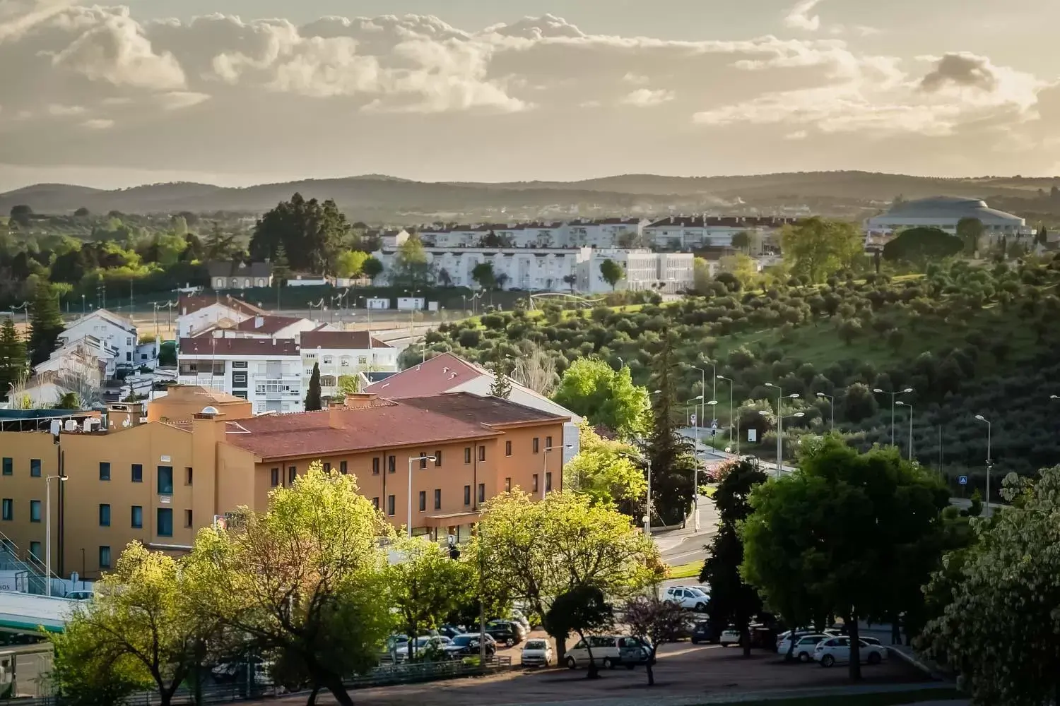 City view in Hotel D. Luis - Elvas