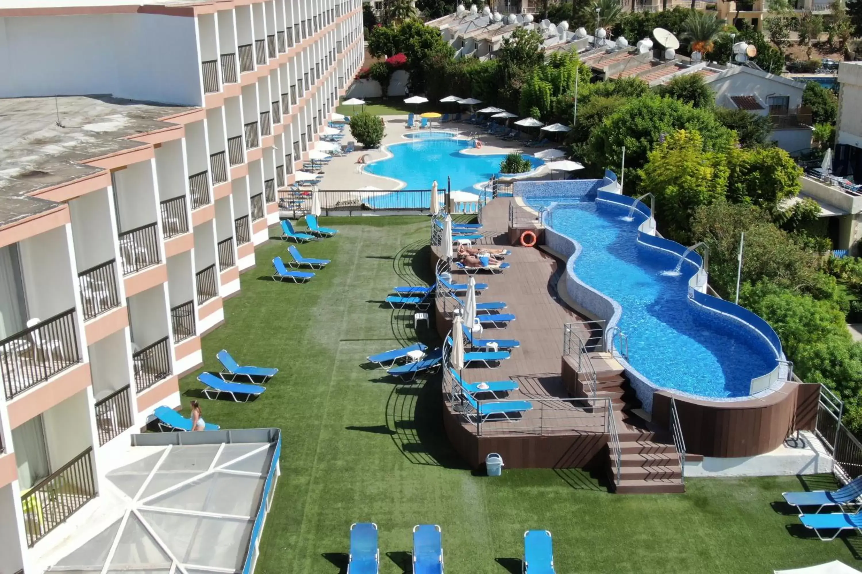 Balcony/Terrace in Avlida Hotel