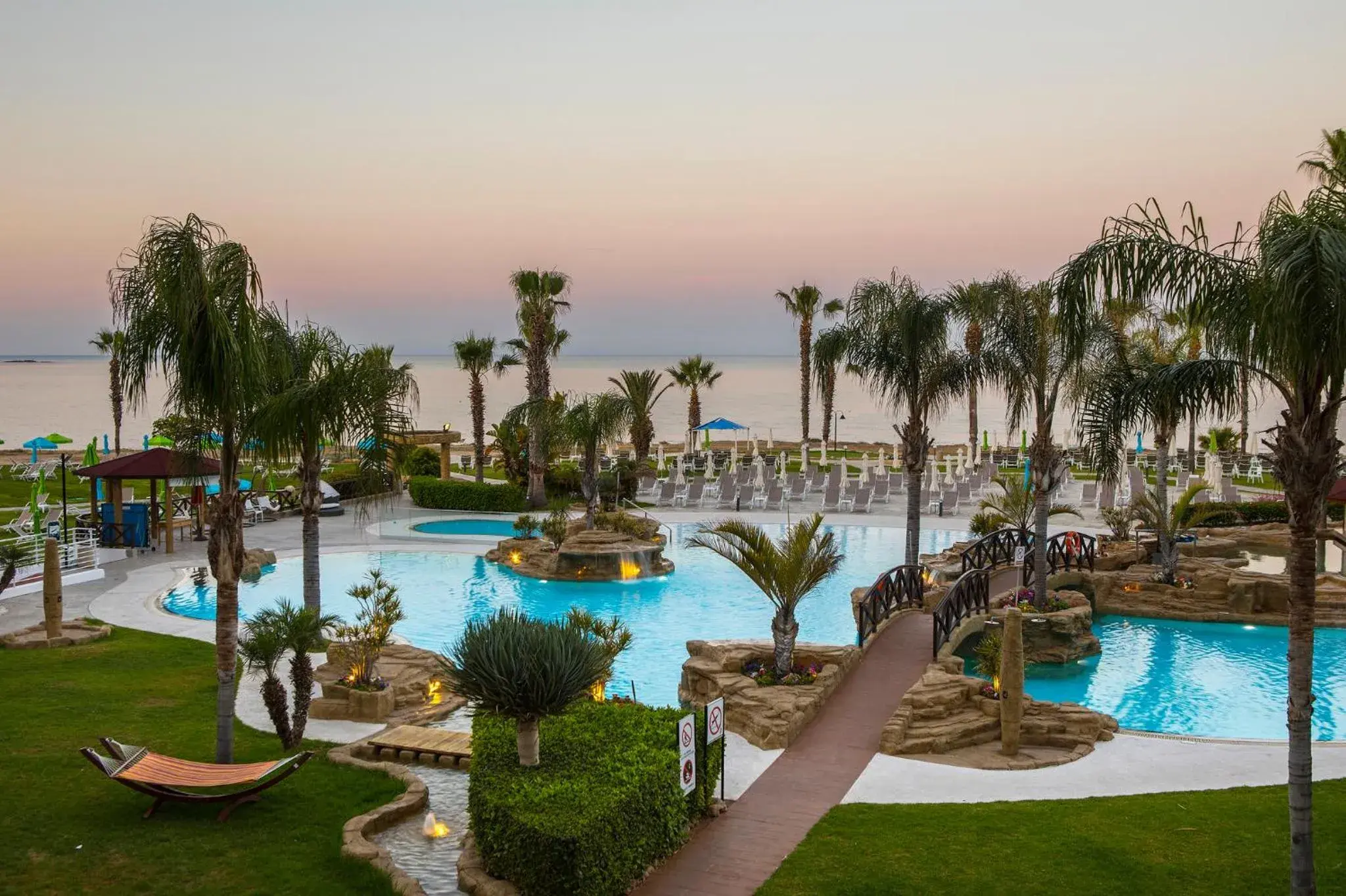 Beach, Pool View in Leonardo Cypria Bay