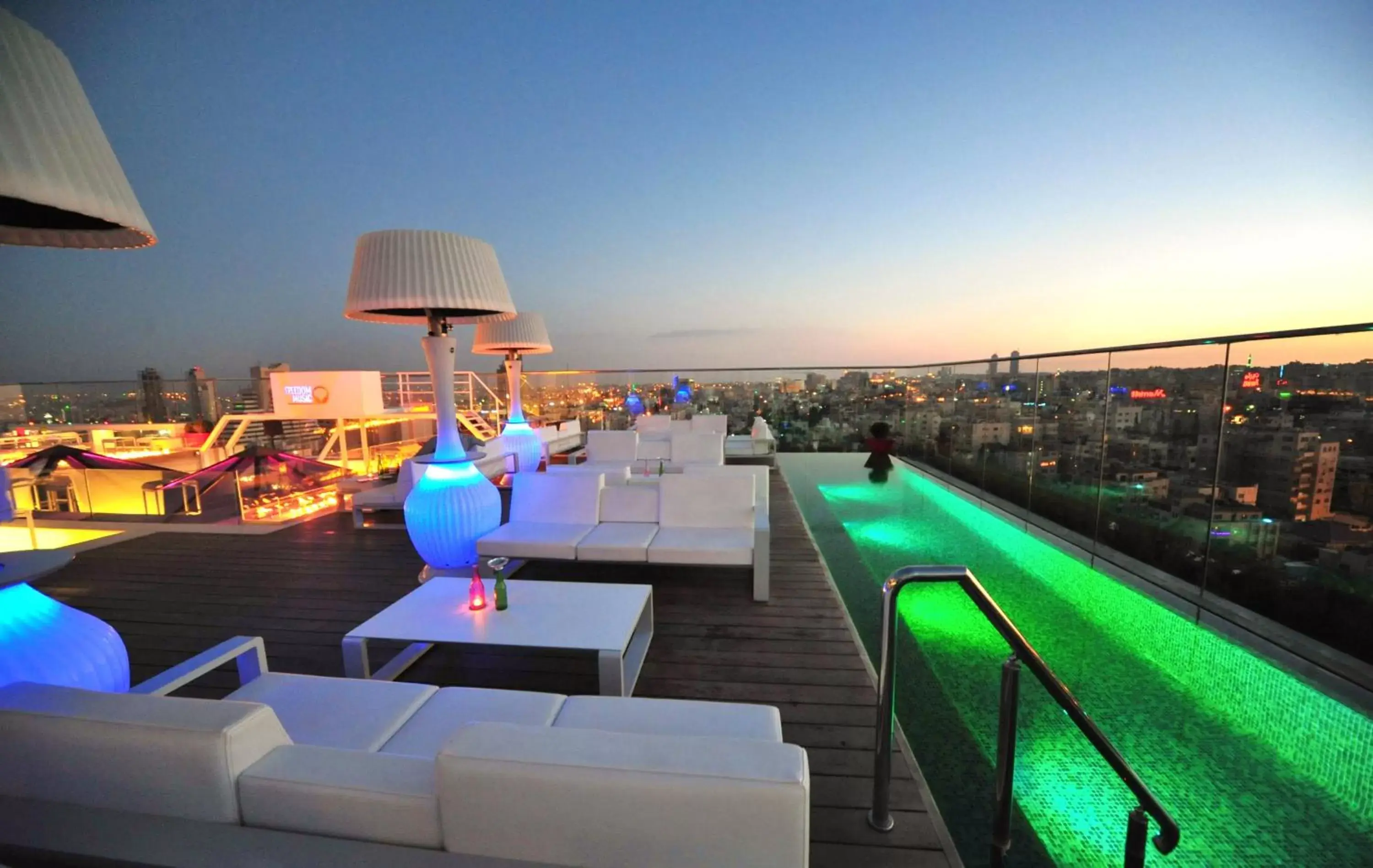 Balcony/Terrace, Swimming Pool in Regency Palace Amman