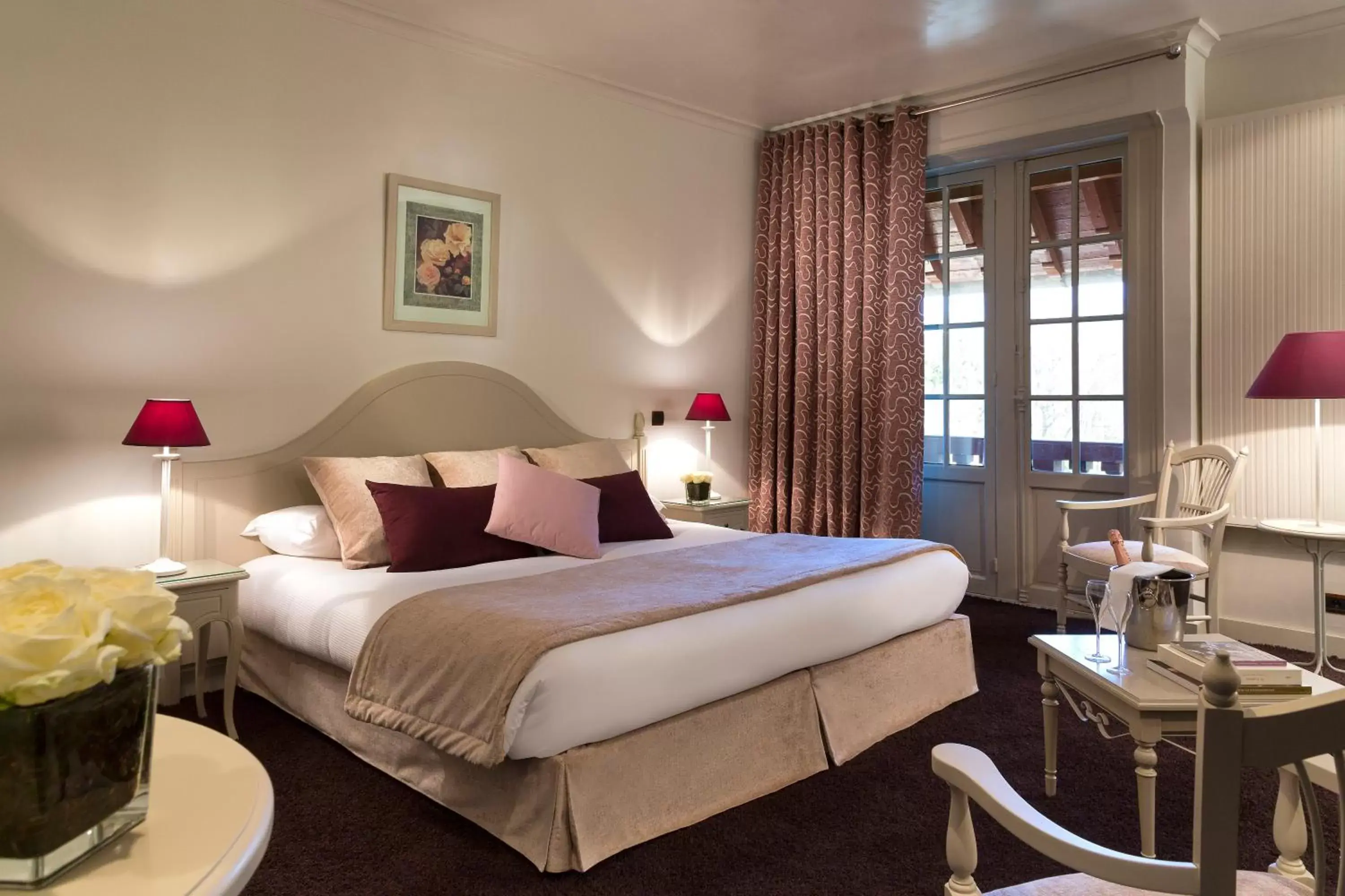 Deluxe Double or Twin Room in Chateau de Montvillargenne