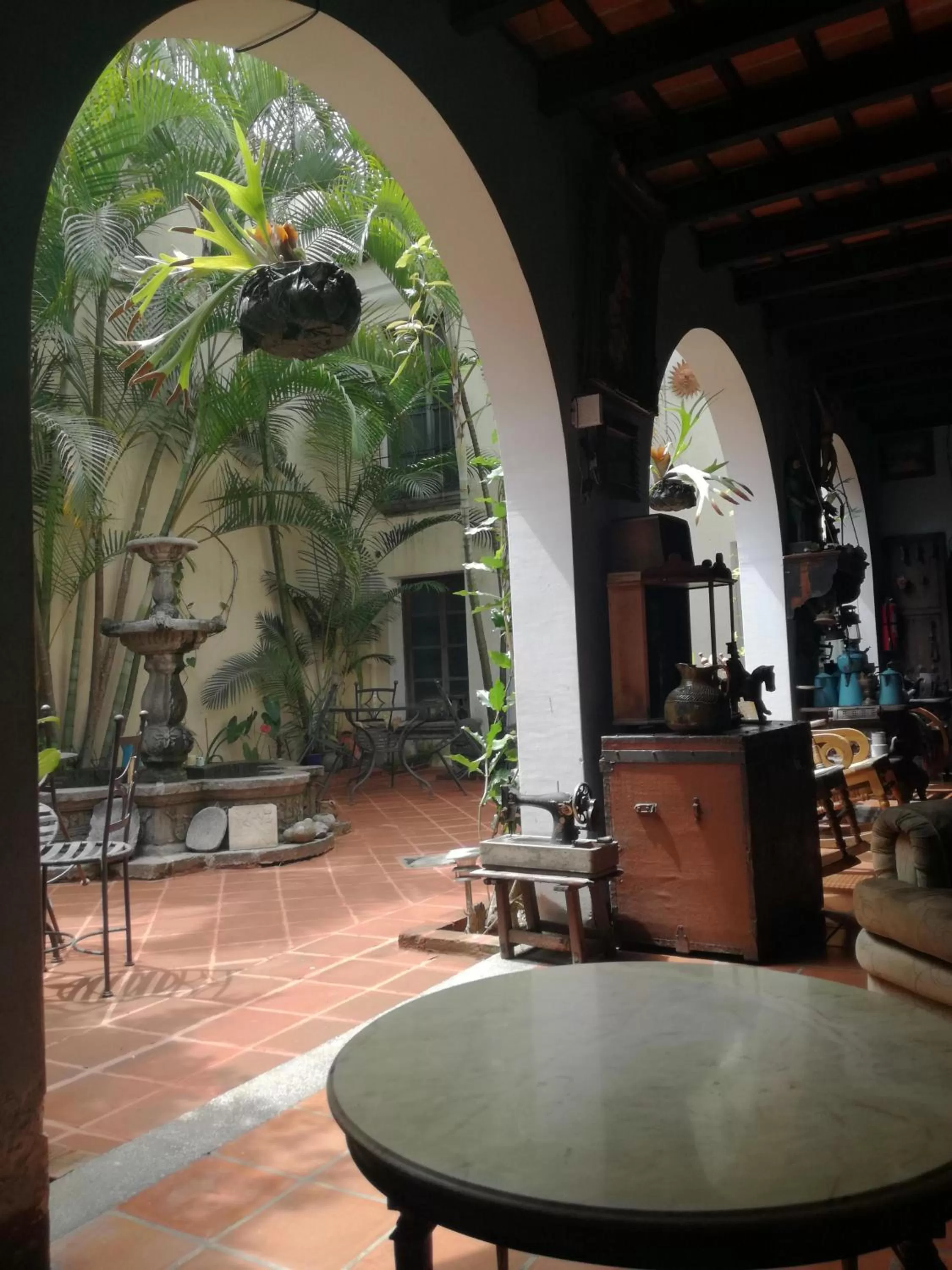 Patio in Posada San Sebastian