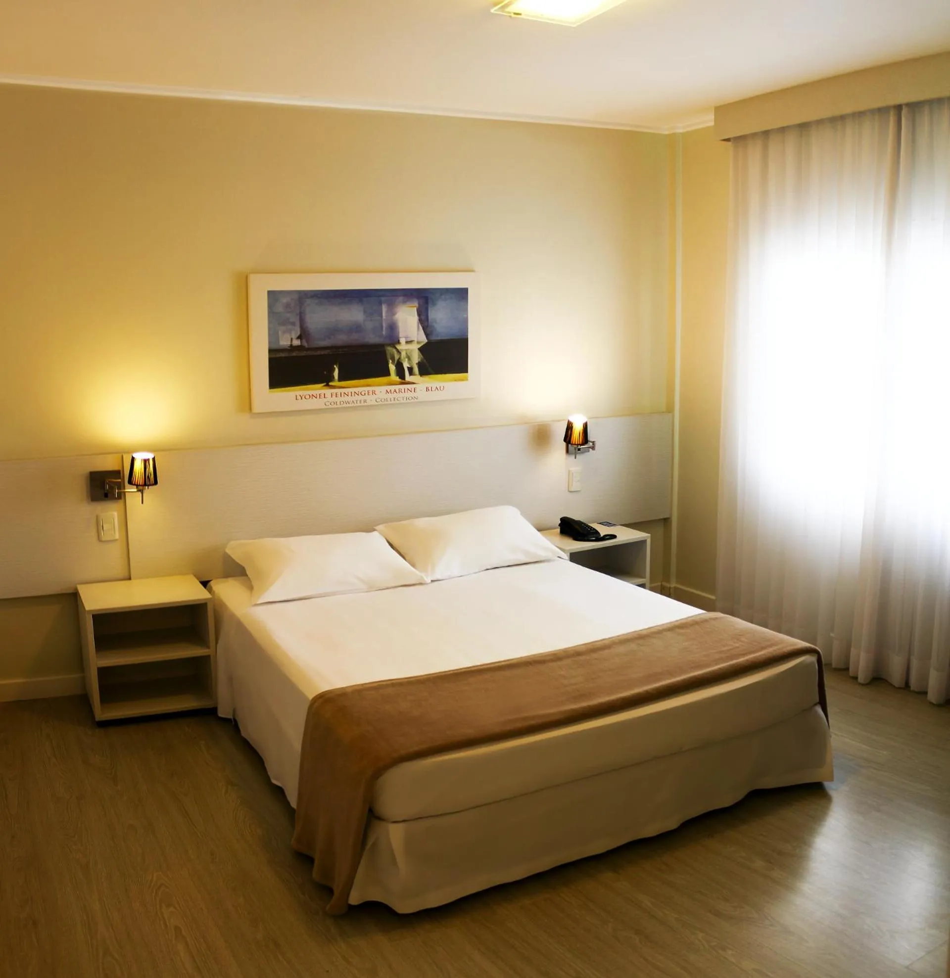 Bed in Charrua Hotel