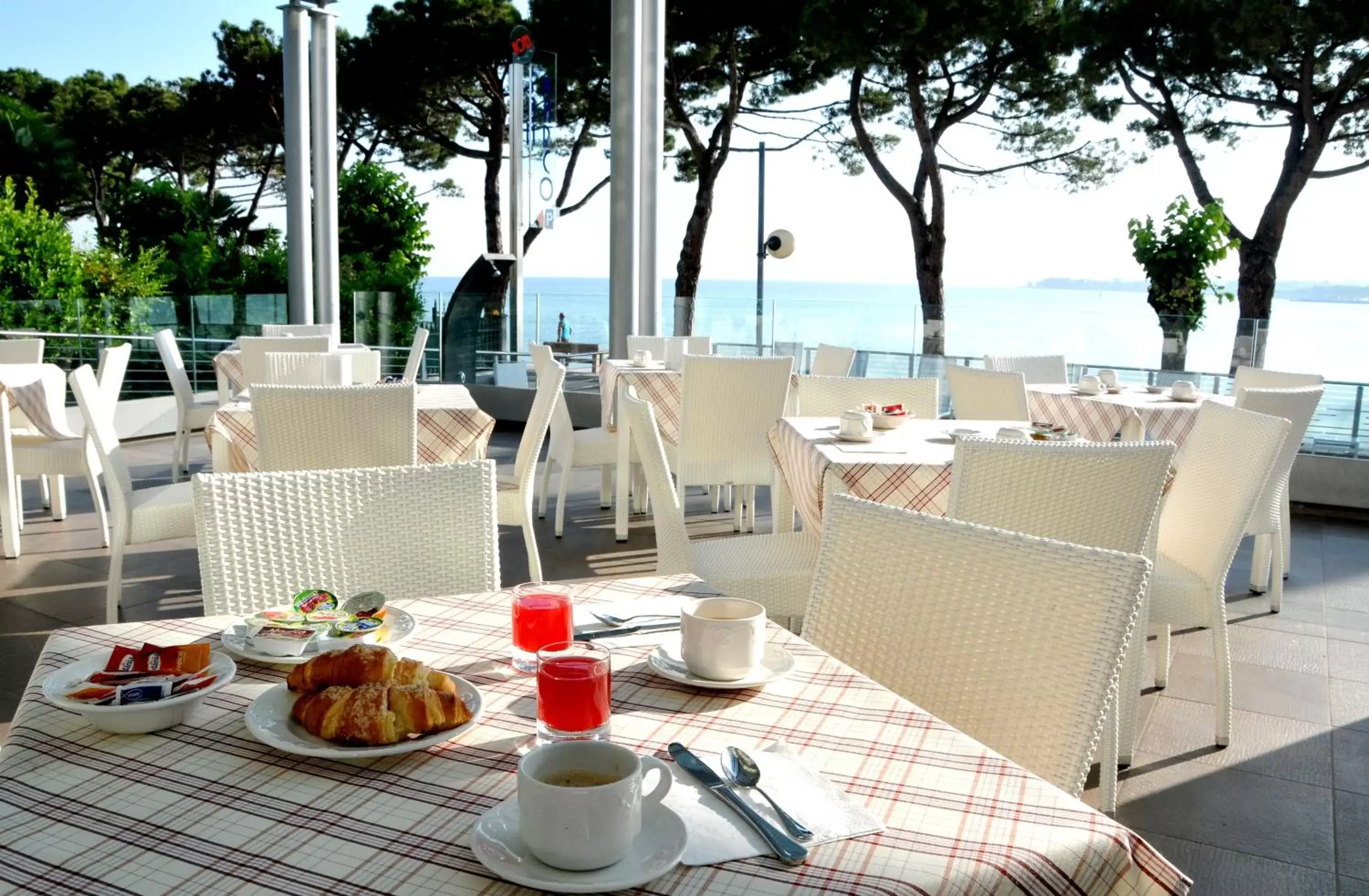 Balcony/Terrace, Restaurant/Places to Eat in Hotel San Marco