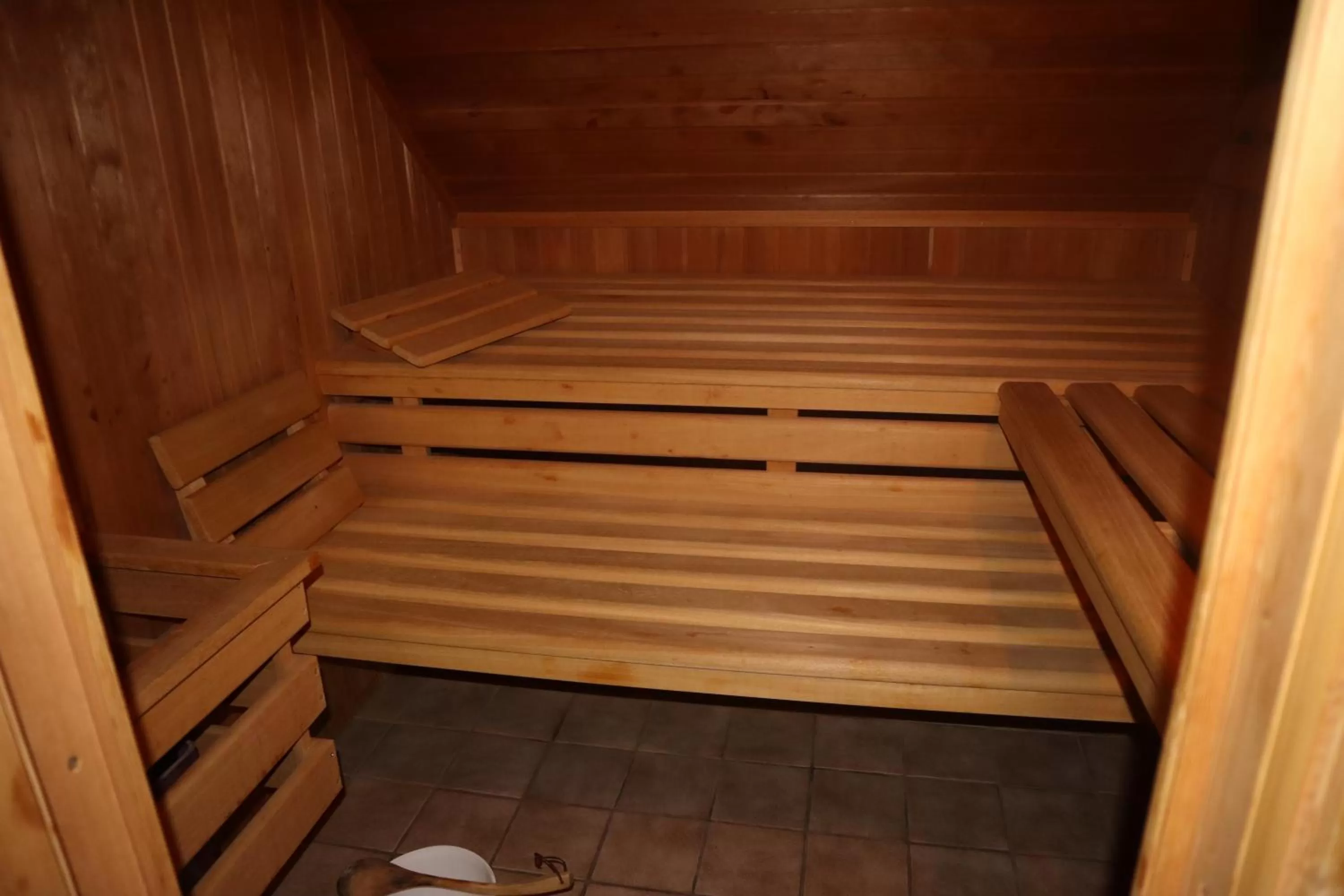 Sauna in Pension Zur Harburg