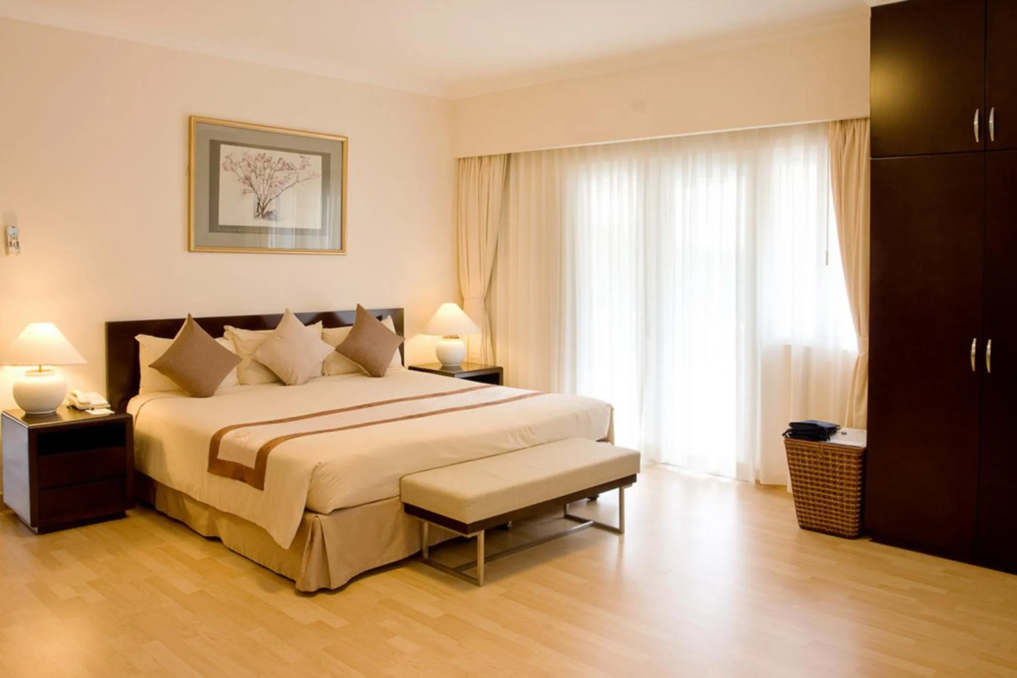 Bedroom, Bed in Norfolk Mansion - Luxury Serviced Apartment