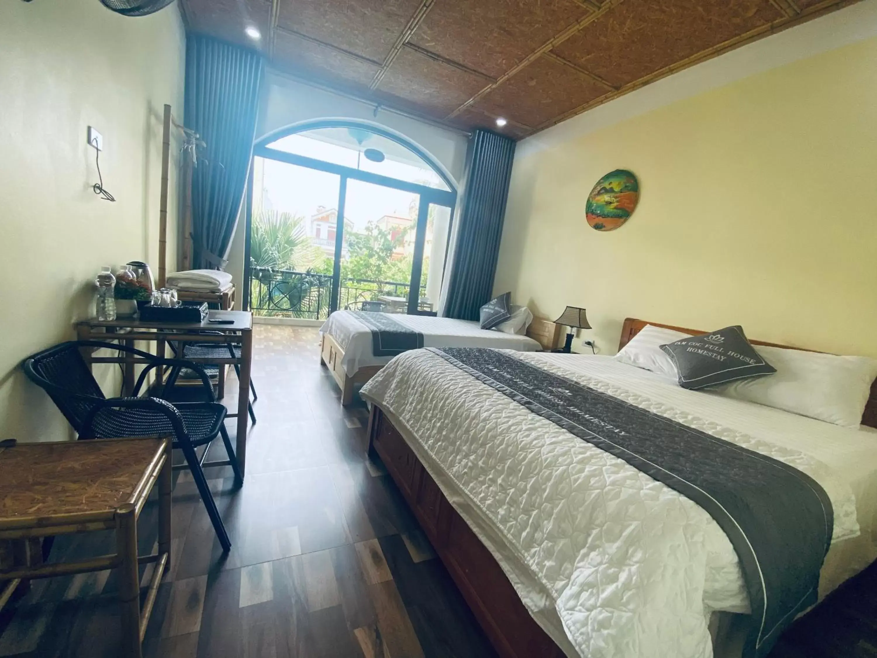 Bedroom, Bed in Tam Coc Full House Homestay Bedroom, Bed in Tam Coc Full House Homestay