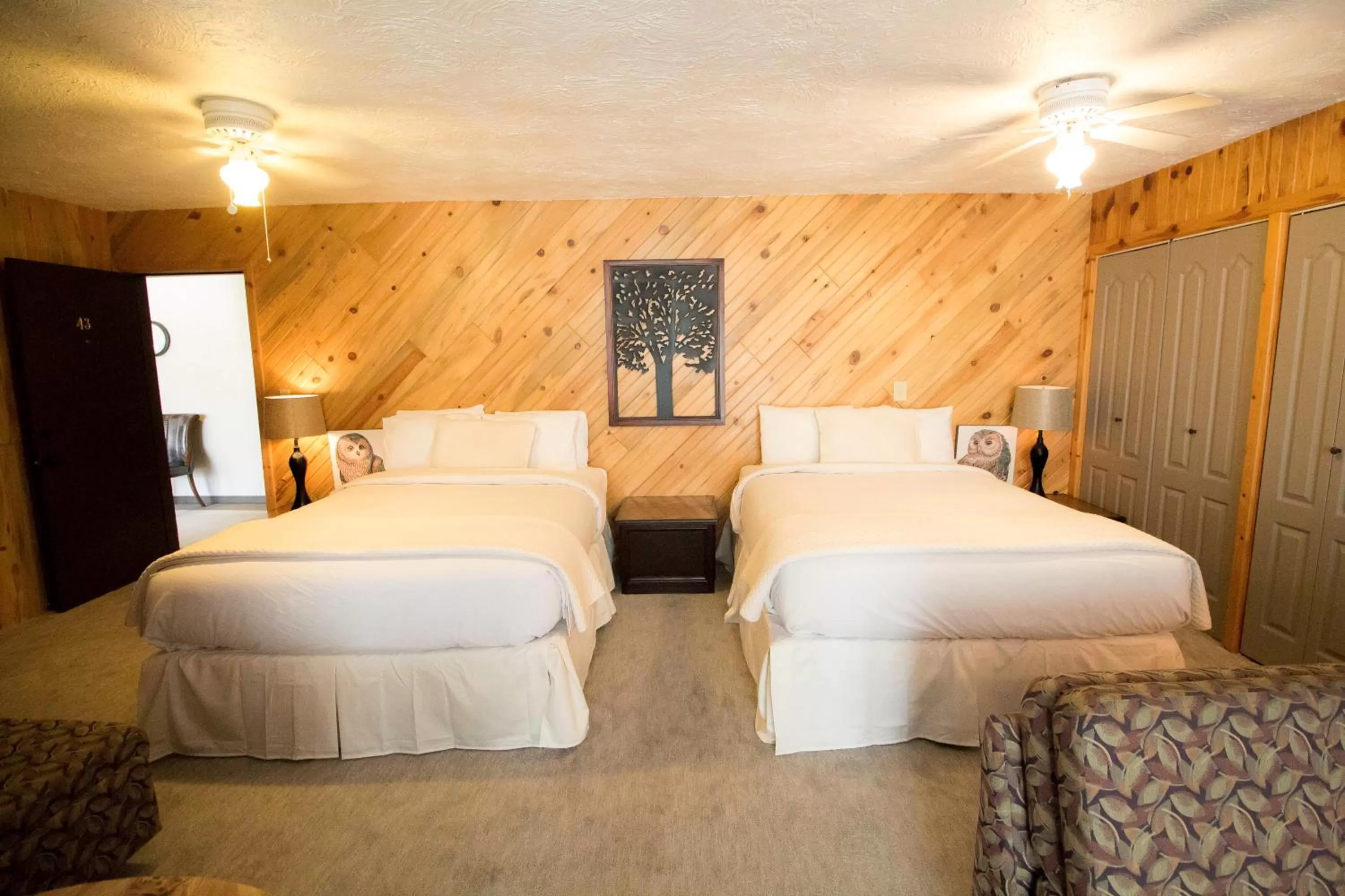 Bed in Colter's Lodge