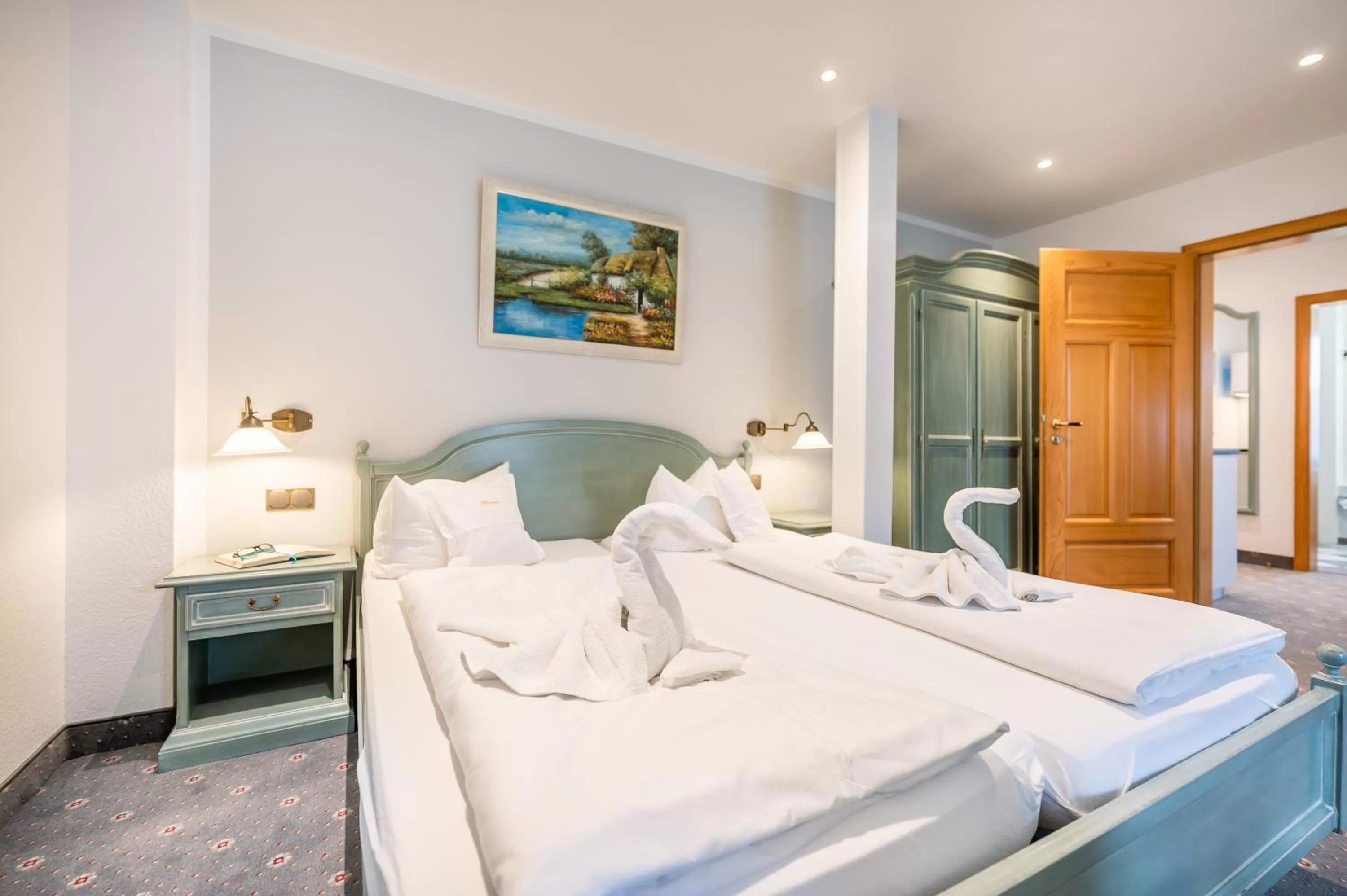 Bedroom, Bed in Hotel Villa Neander