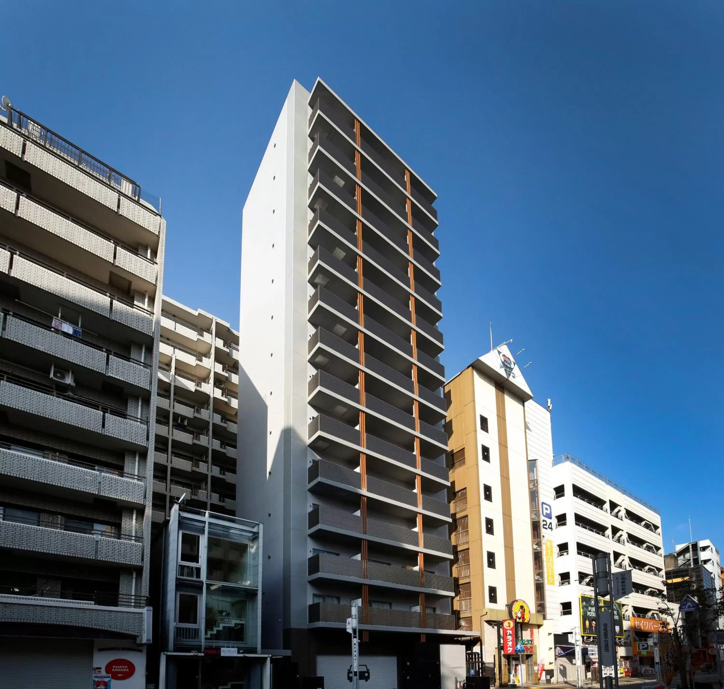 View (from property/room), Property Building in Residence Hotel Hakata 19