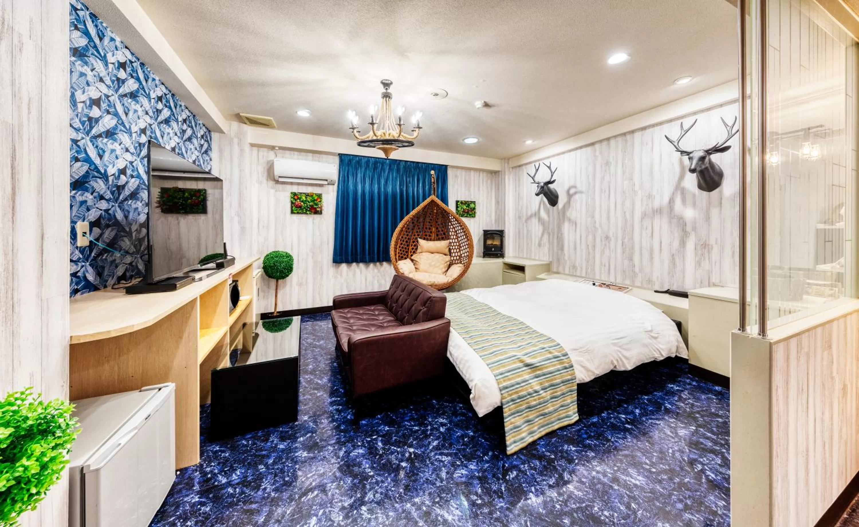 Bed in Hotel Lotus Morioka -Adult Only