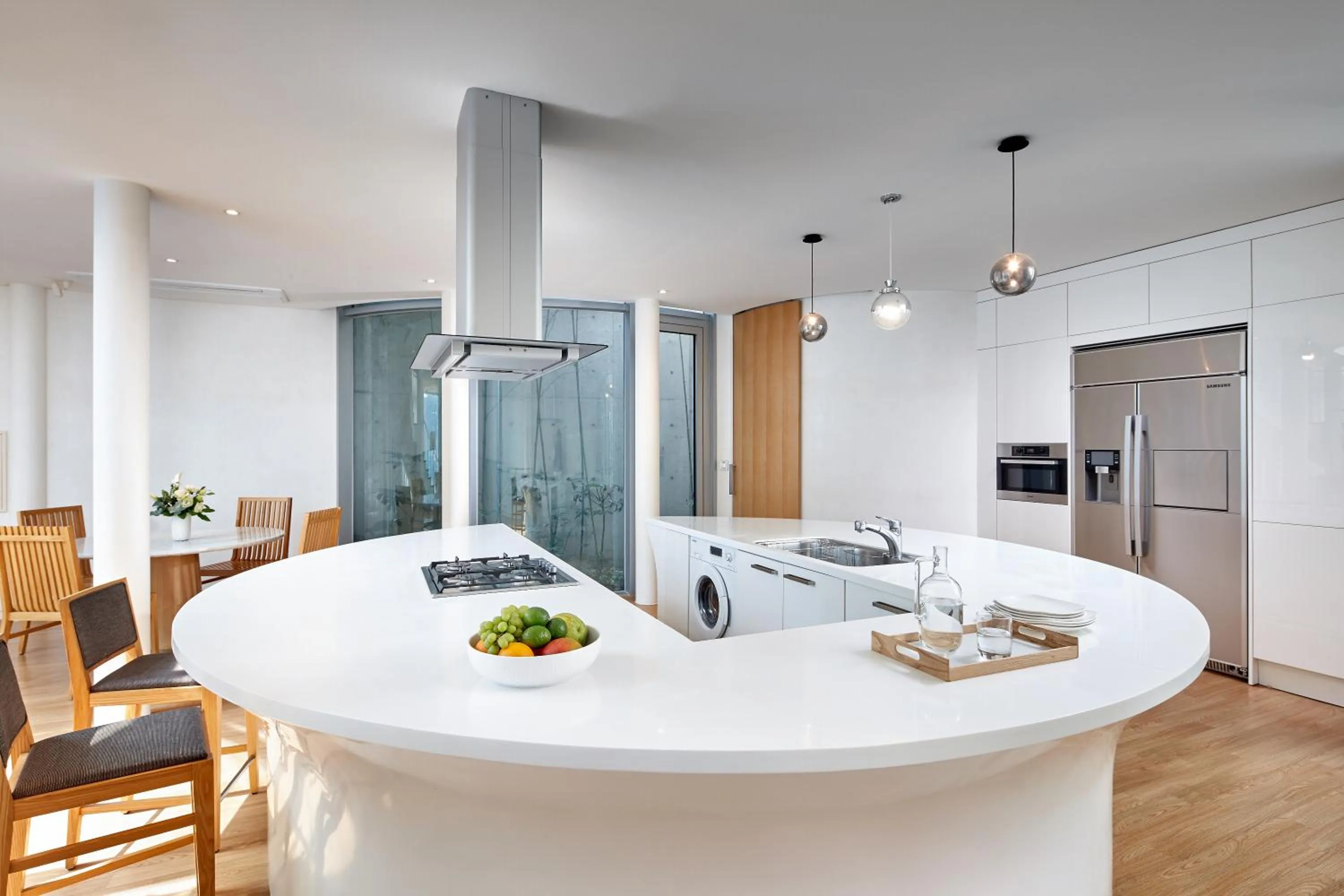 Kitchen or kitchenette in Lotte Resort Jeju Artvillas