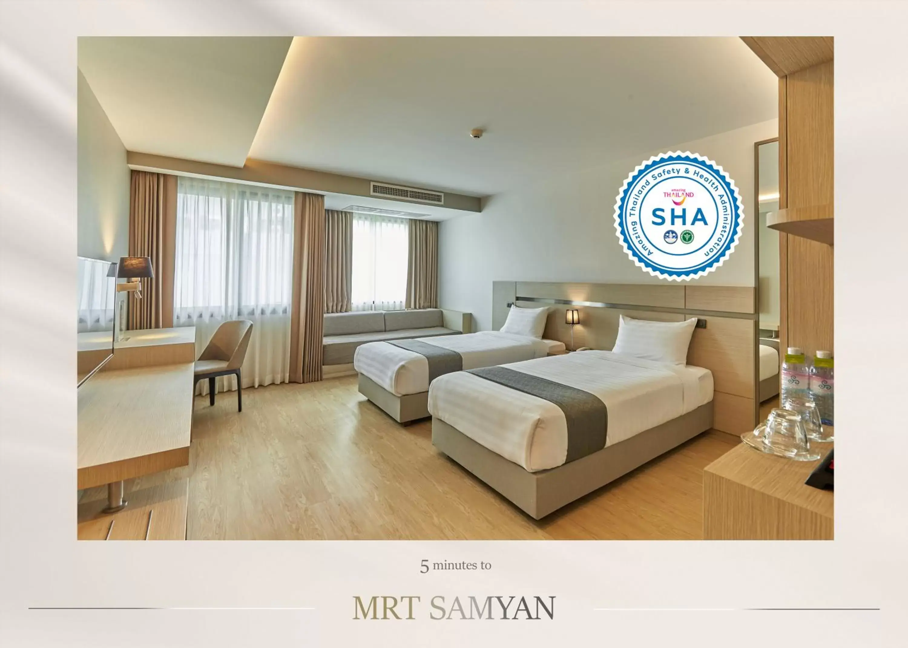 Certificate/Award in Samyan Serene Hotel