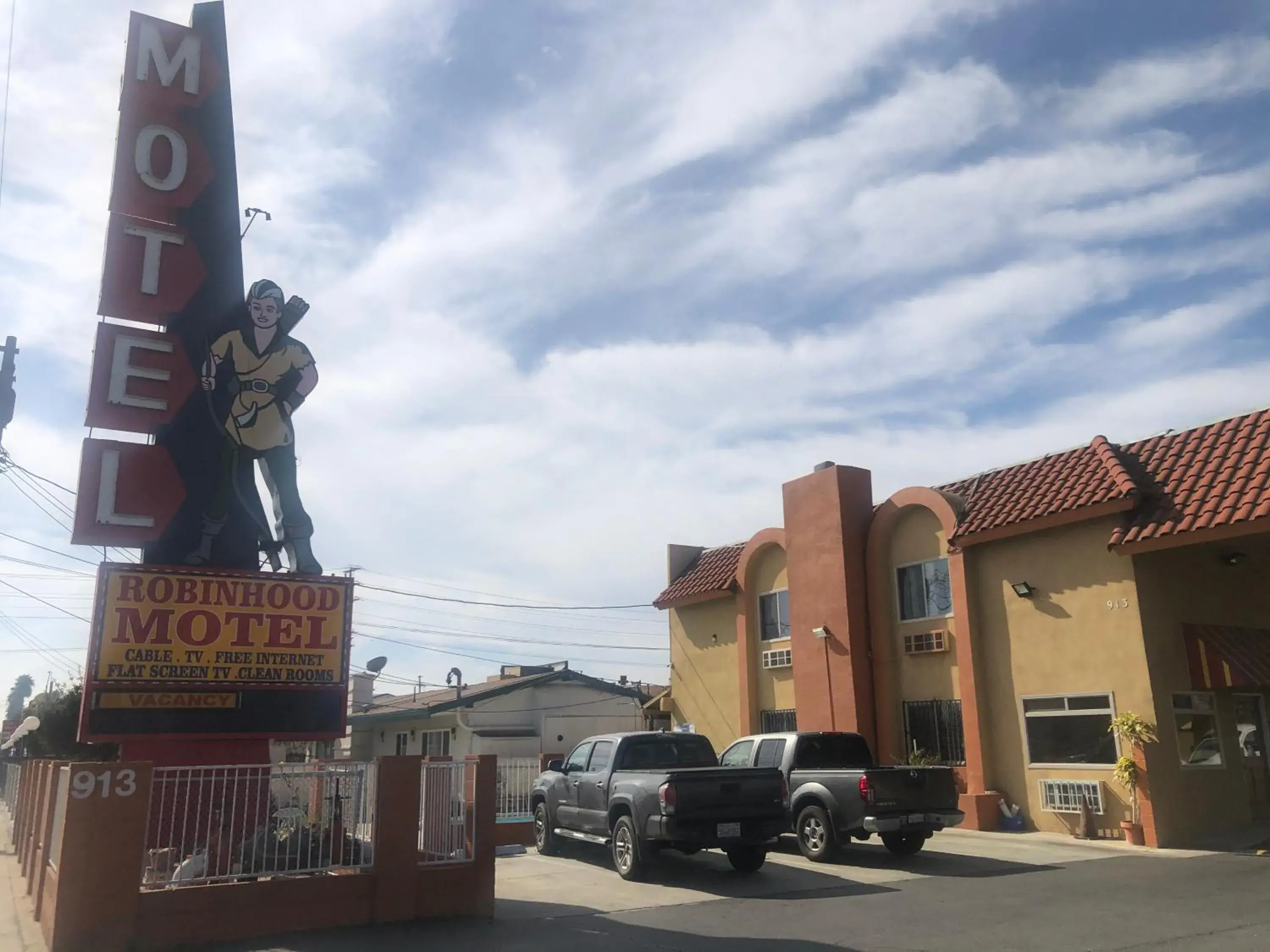 Property Building in Robinhood Motel