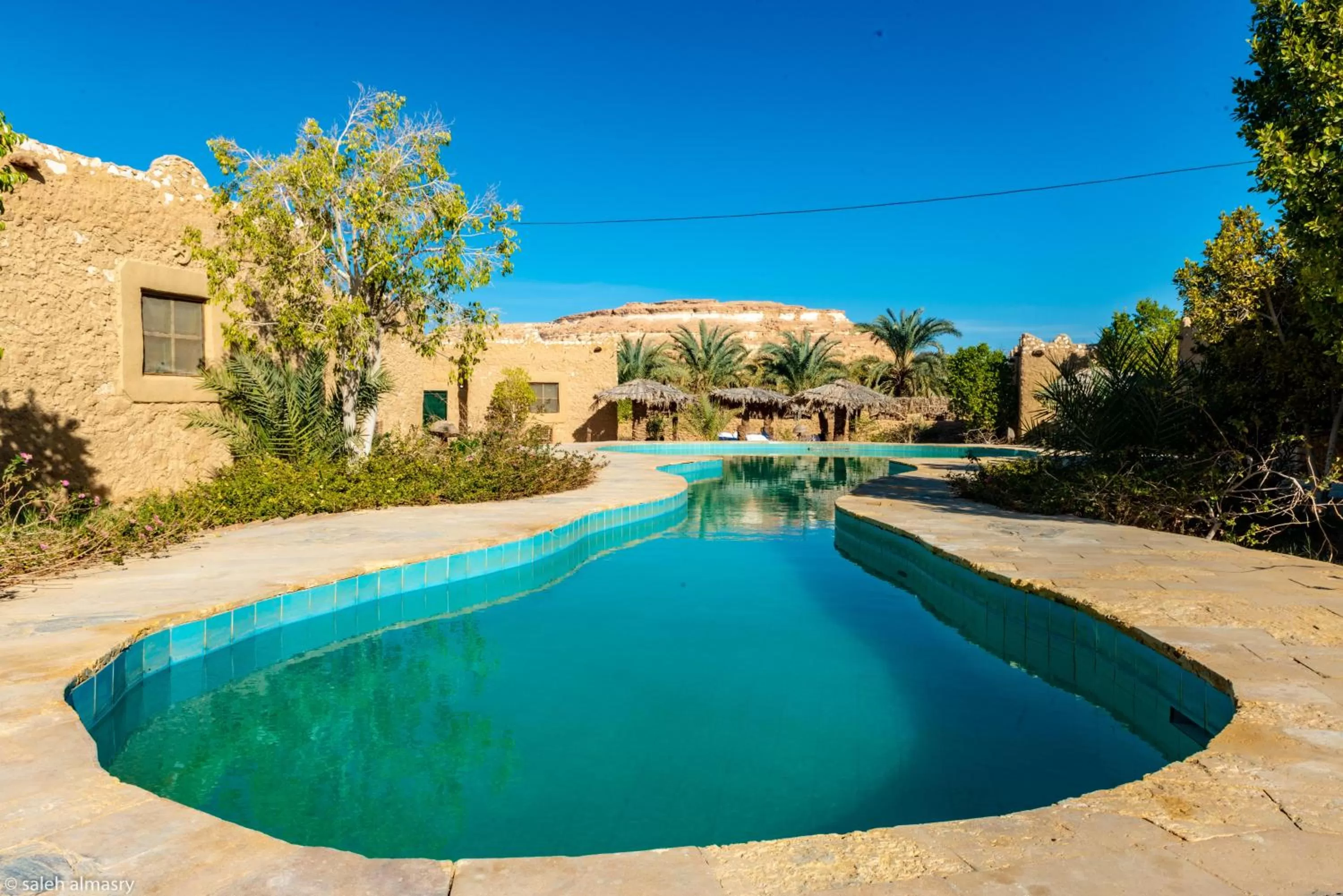 Swimming pool in Siwa Shali Resort