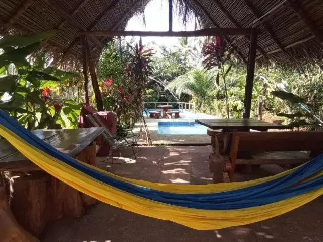 Swimming Pool in Iguanitas Lodge