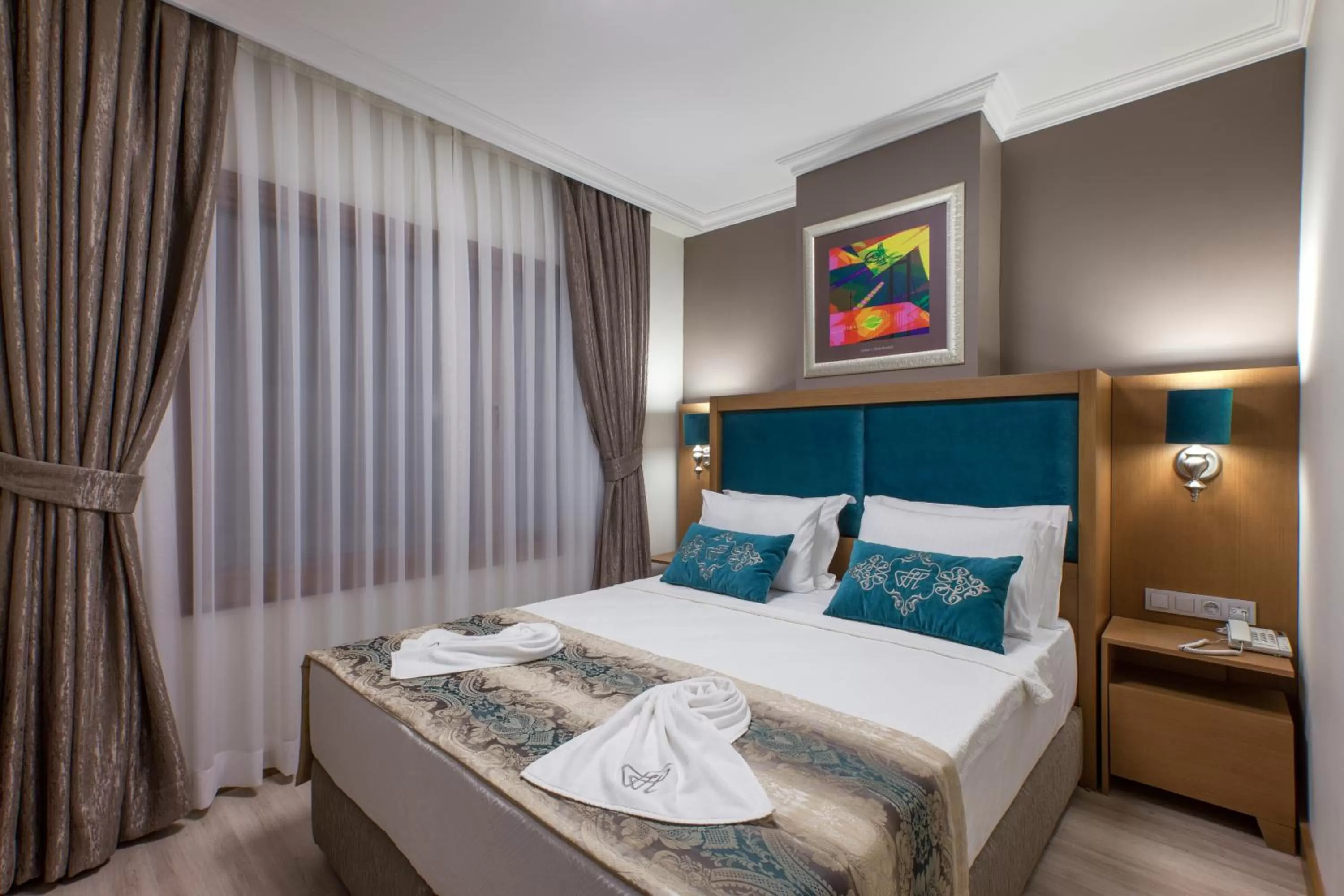 Bed in Ferman Hilal Hotel-Special Category