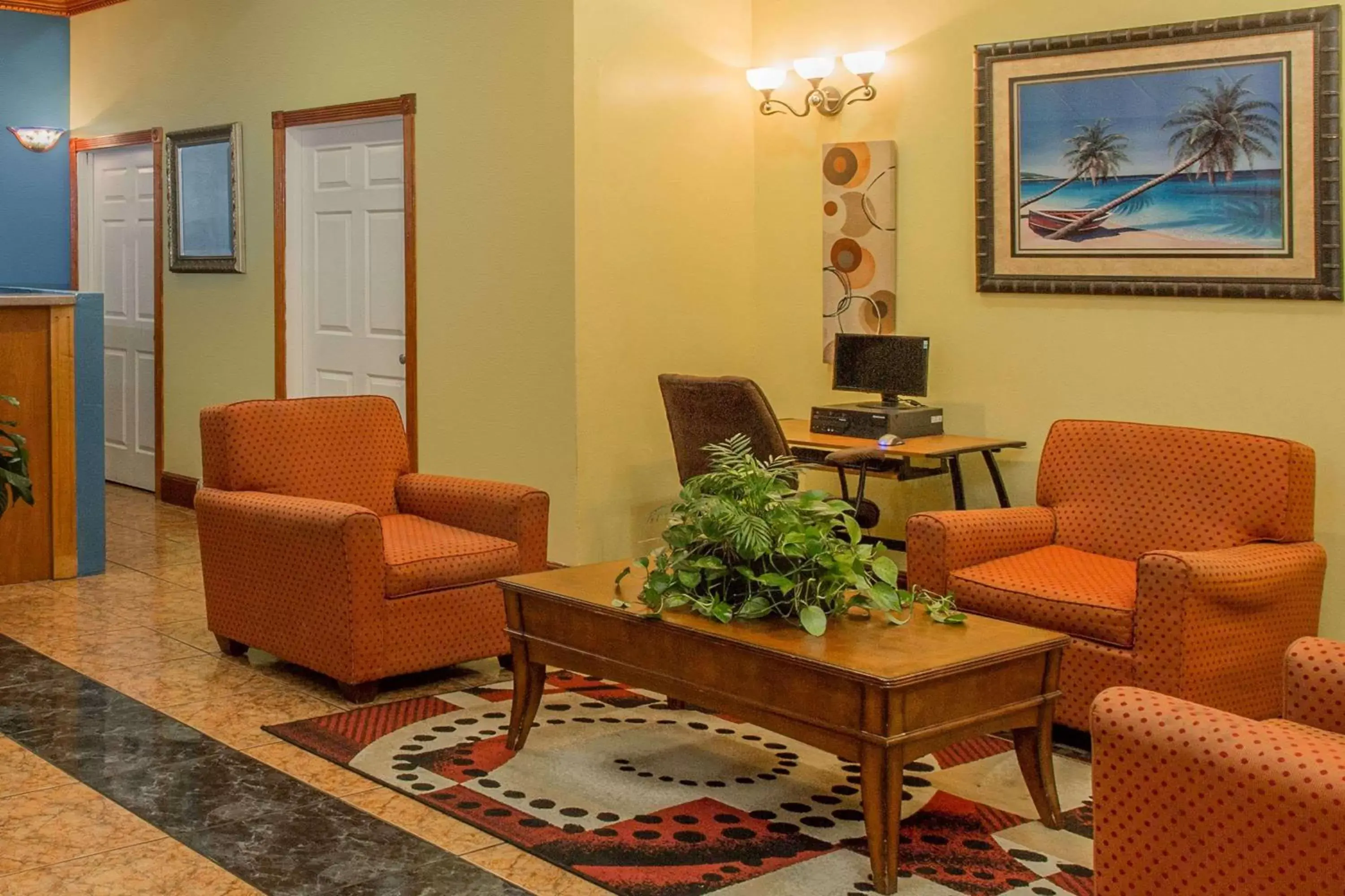 Lobby or reception, Seating Area in Days Inn by Wyndham Fort Myers