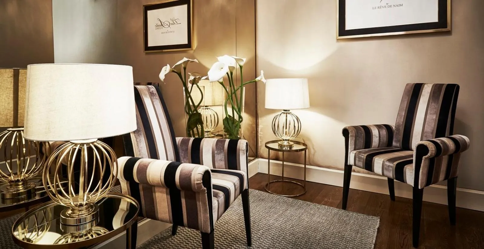 Seating Area in Spagna Royal Suite