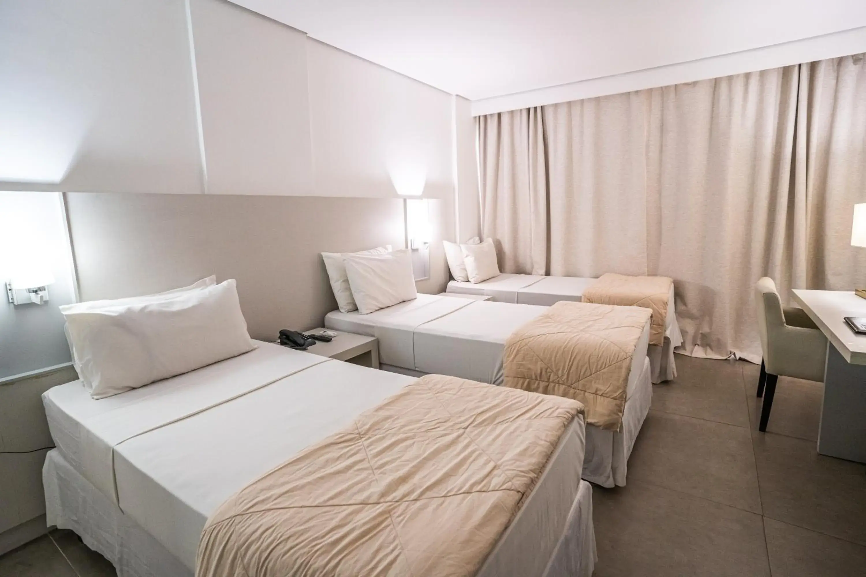 Bedroom, Bed in Hotel Cabo Branco Atlântico