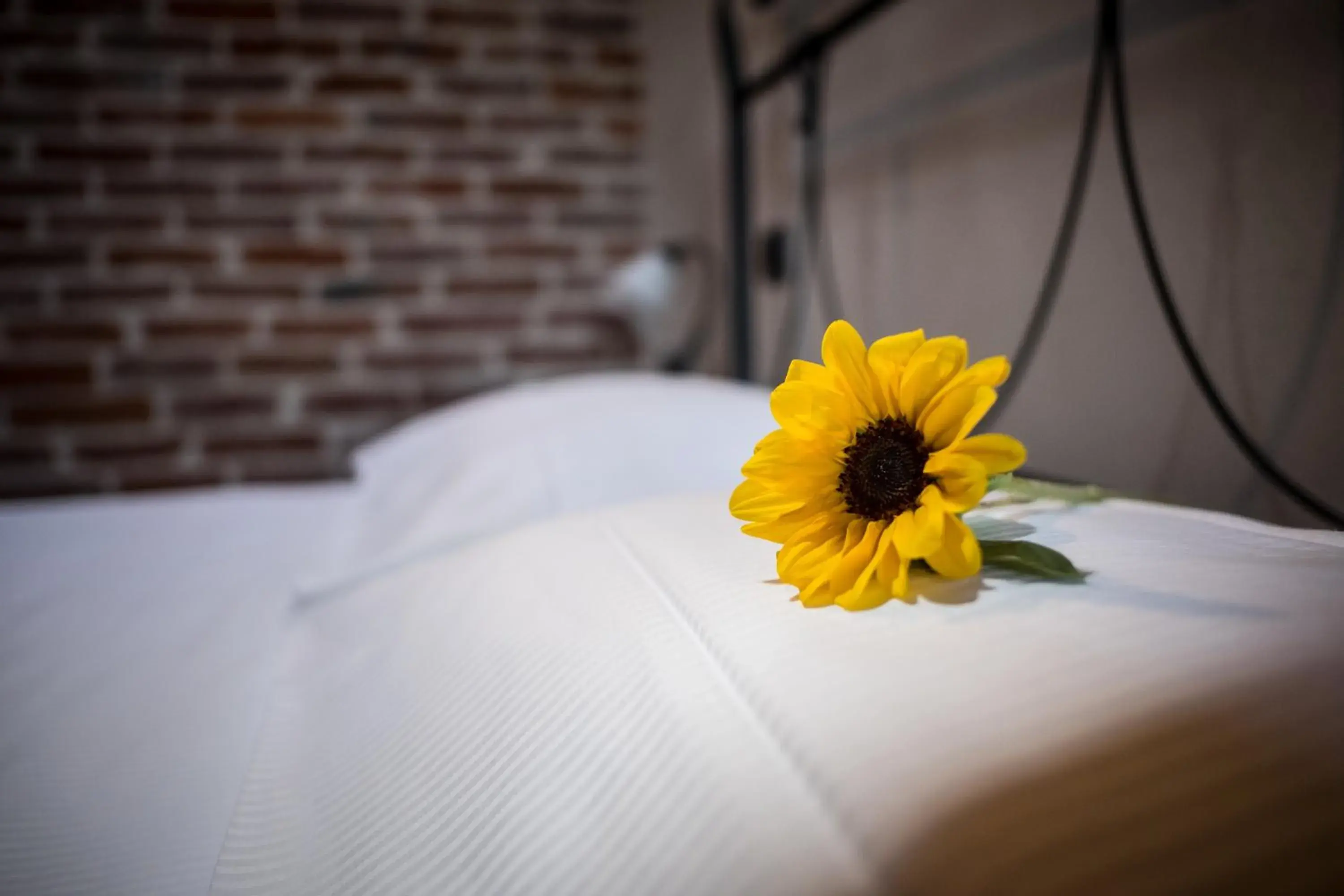 Decorative detail, Bed in Hotel Le Botti