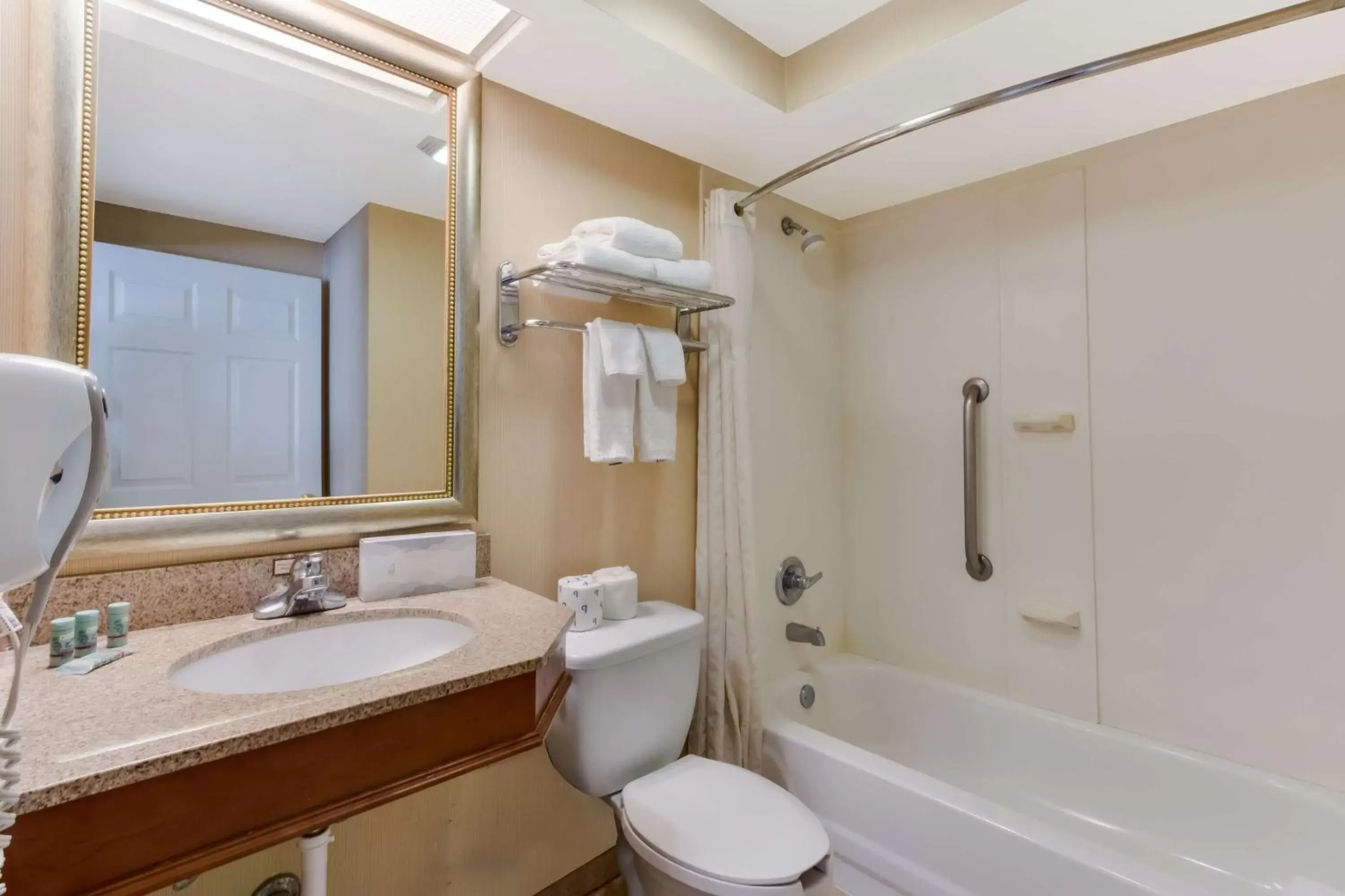 Bathroom in SureStay Plus Hotel by Best Western Tempe University