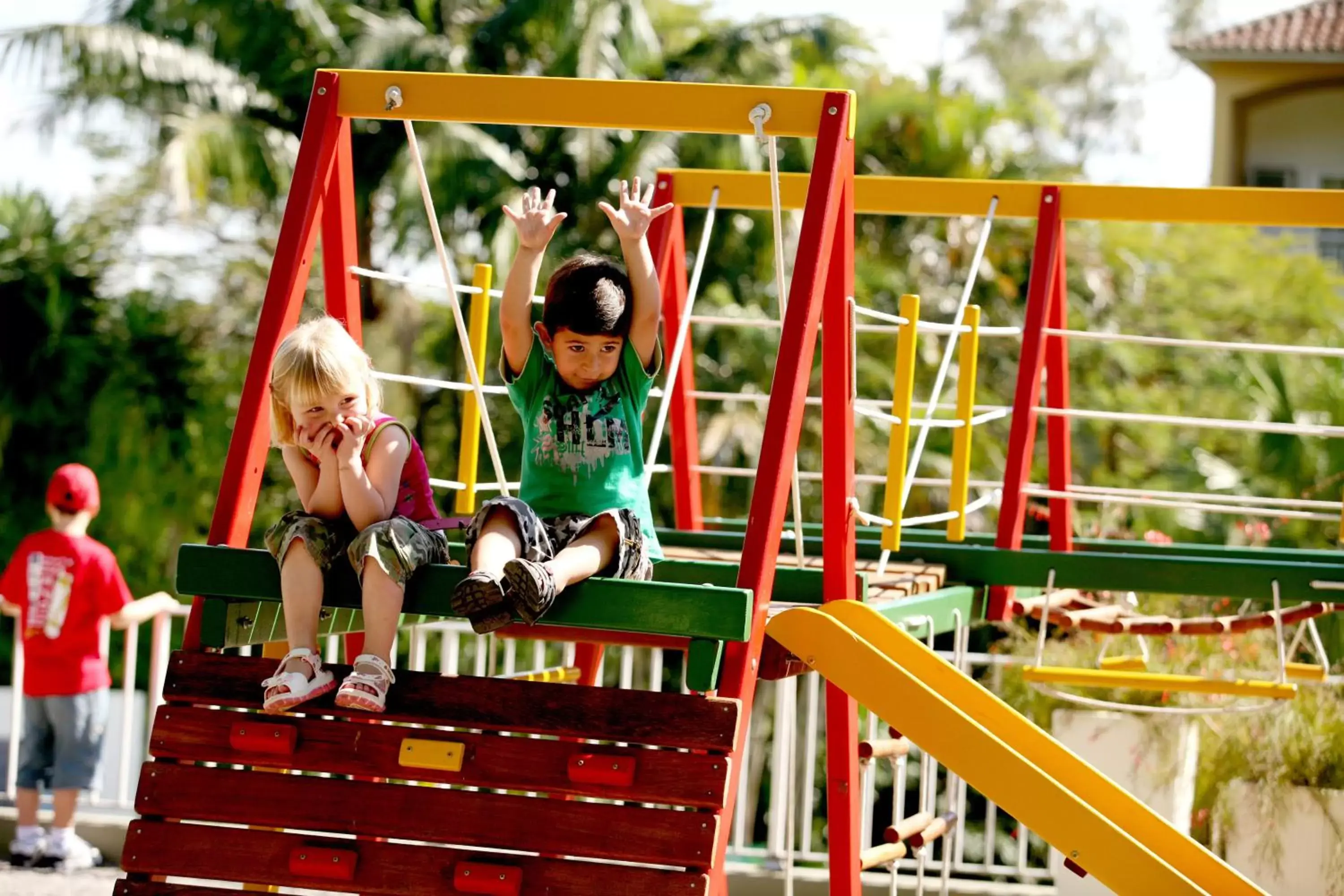 Children play ground in Plaza Caldas da Imperatriz Resort & Spa