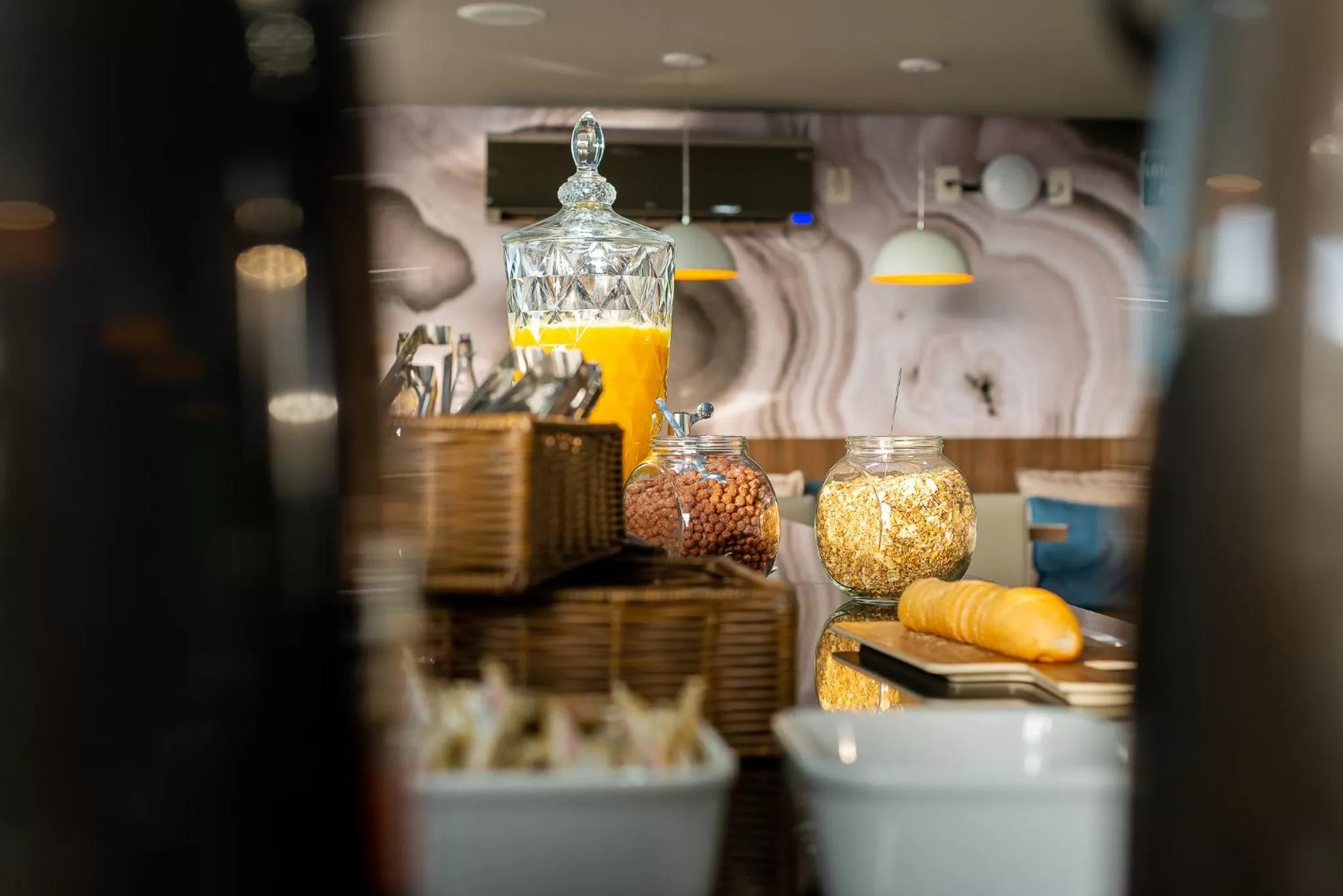 Buffet breakfast in Íbis Styles Itaúna