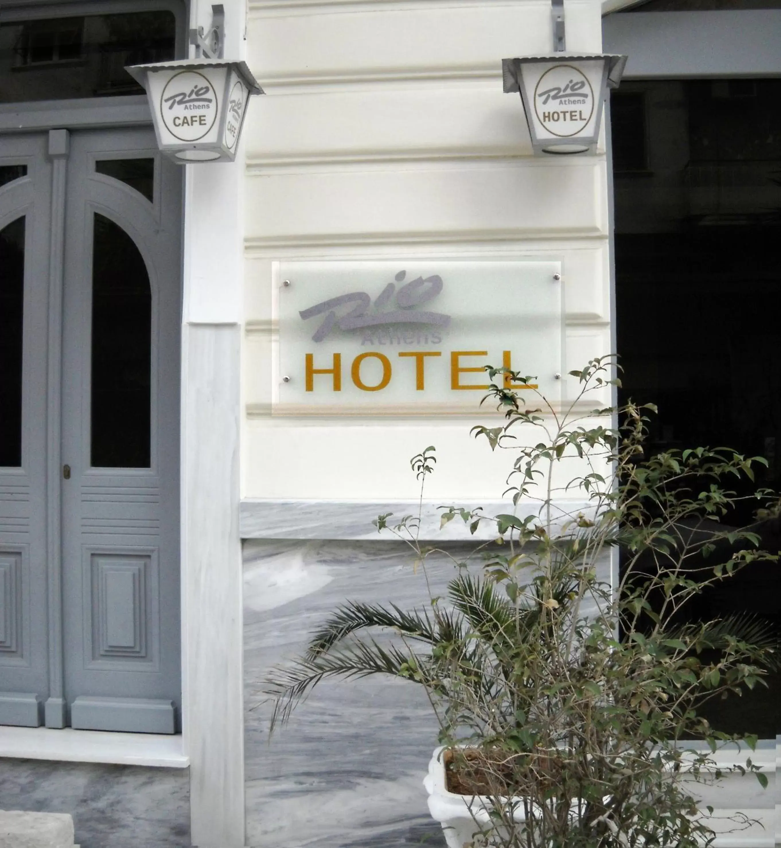 Facade/entrance, Property Logo/Sign in Hotel Rio Athens