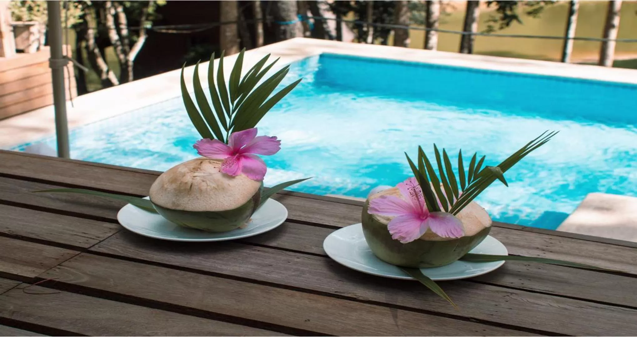 Pool view in Kirirom Hillside Resort