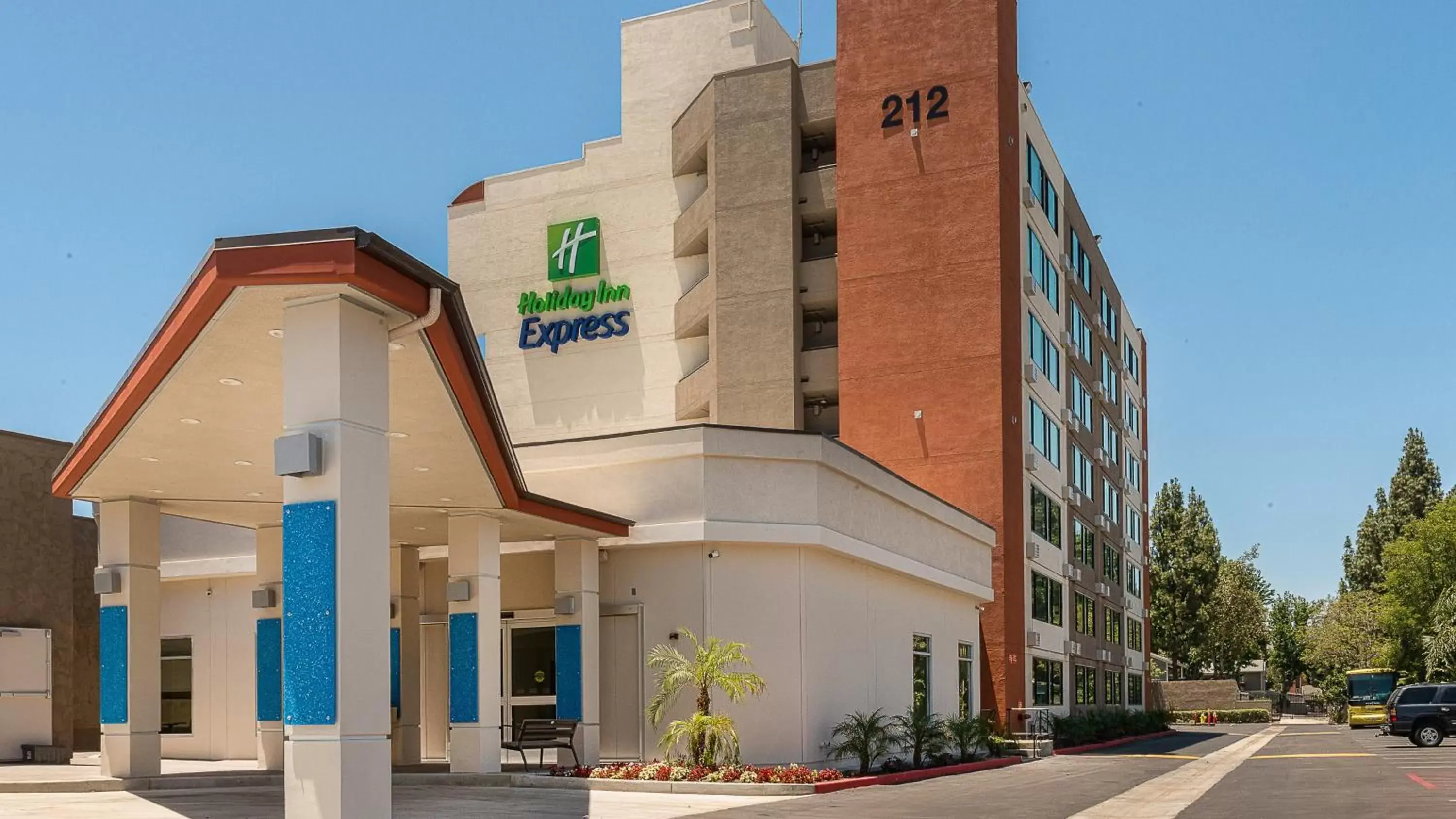 Property building in Holiday Inn Express Fullerton-Anaheim, an IHG Hotel