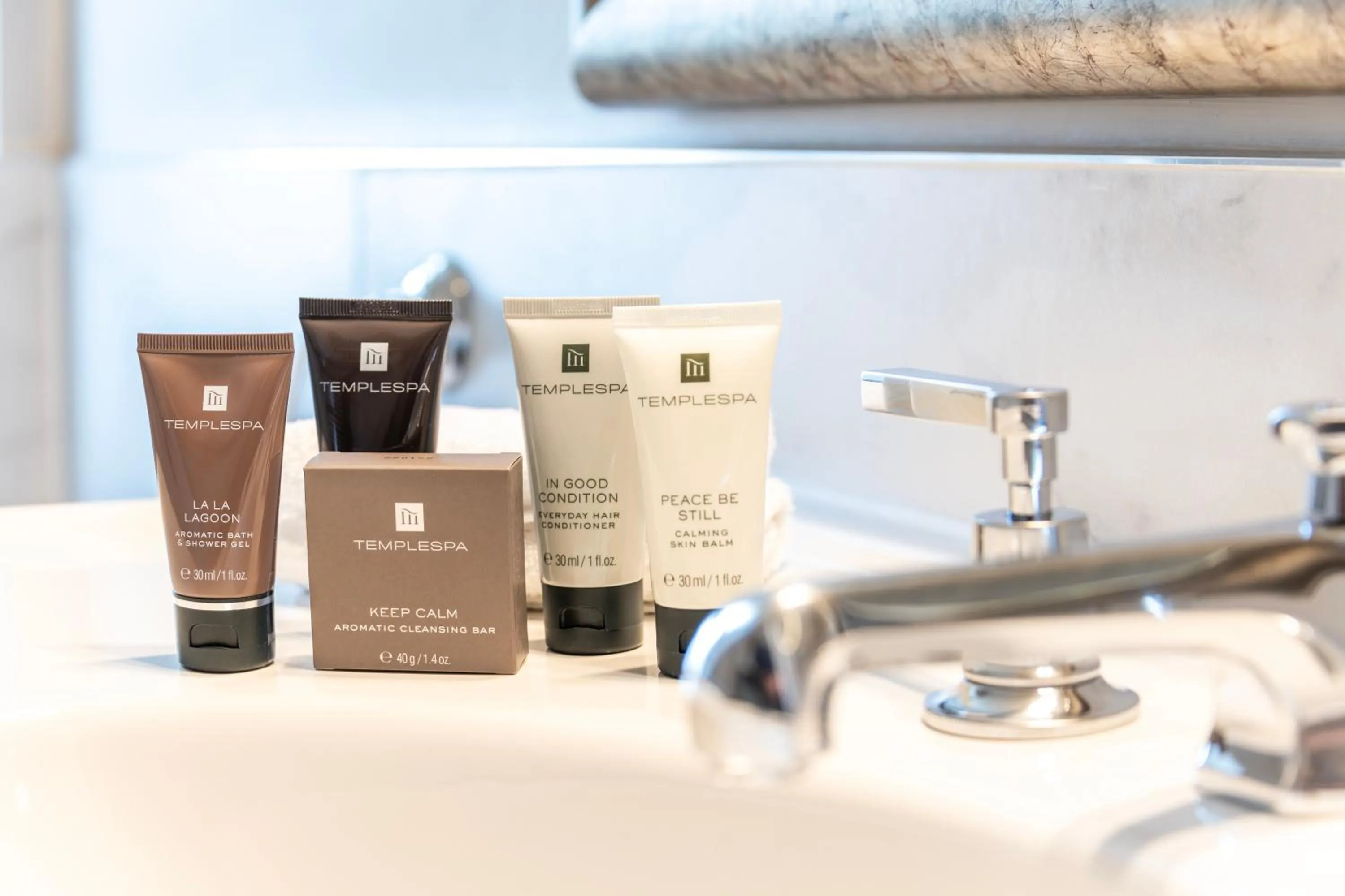 Bathroom in Bovey Castle