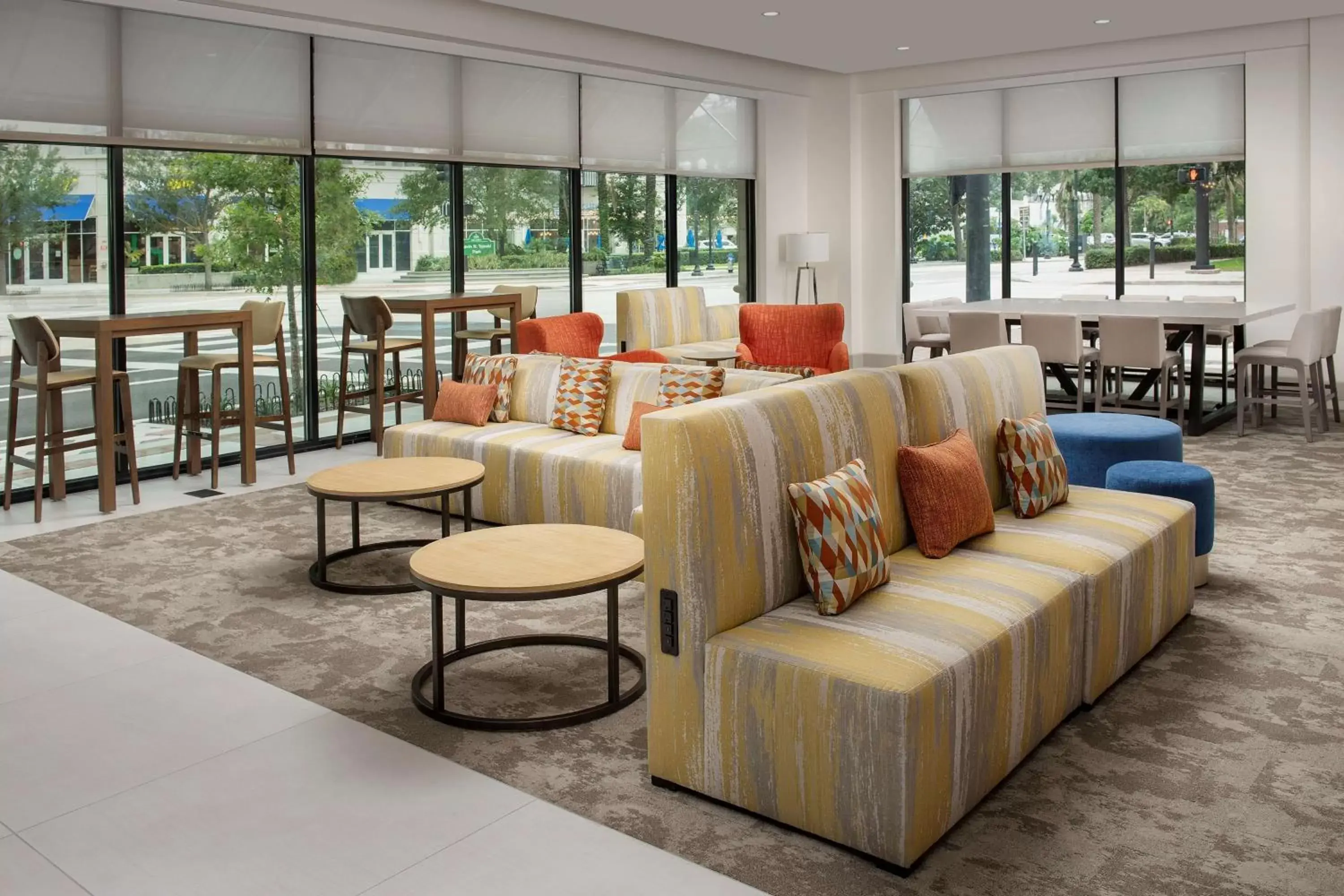 Lobby or reception in Hilton Garden Inn Orlando Downtown