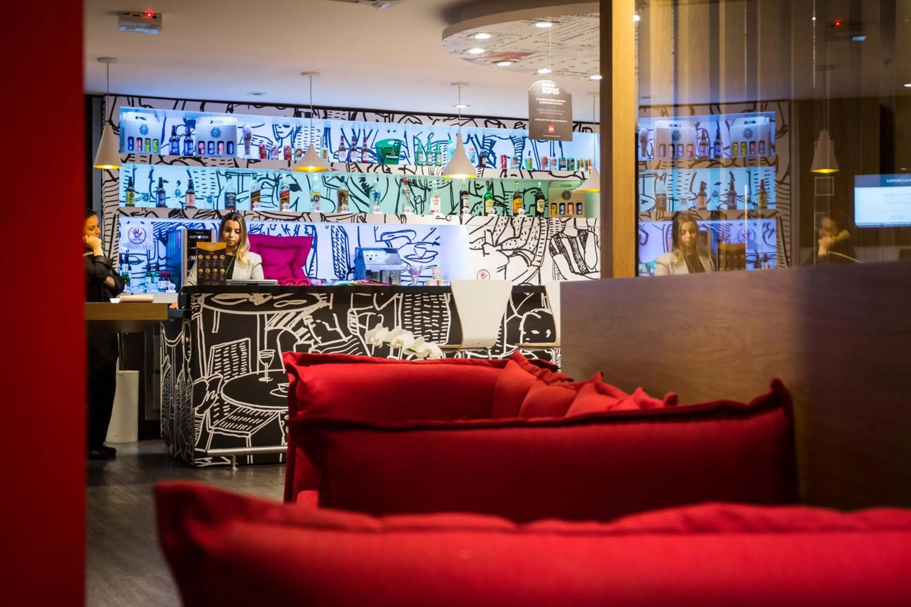 Lobby or reception, Lounge/Bar in ibis Sao Jose dos Campos Colinas