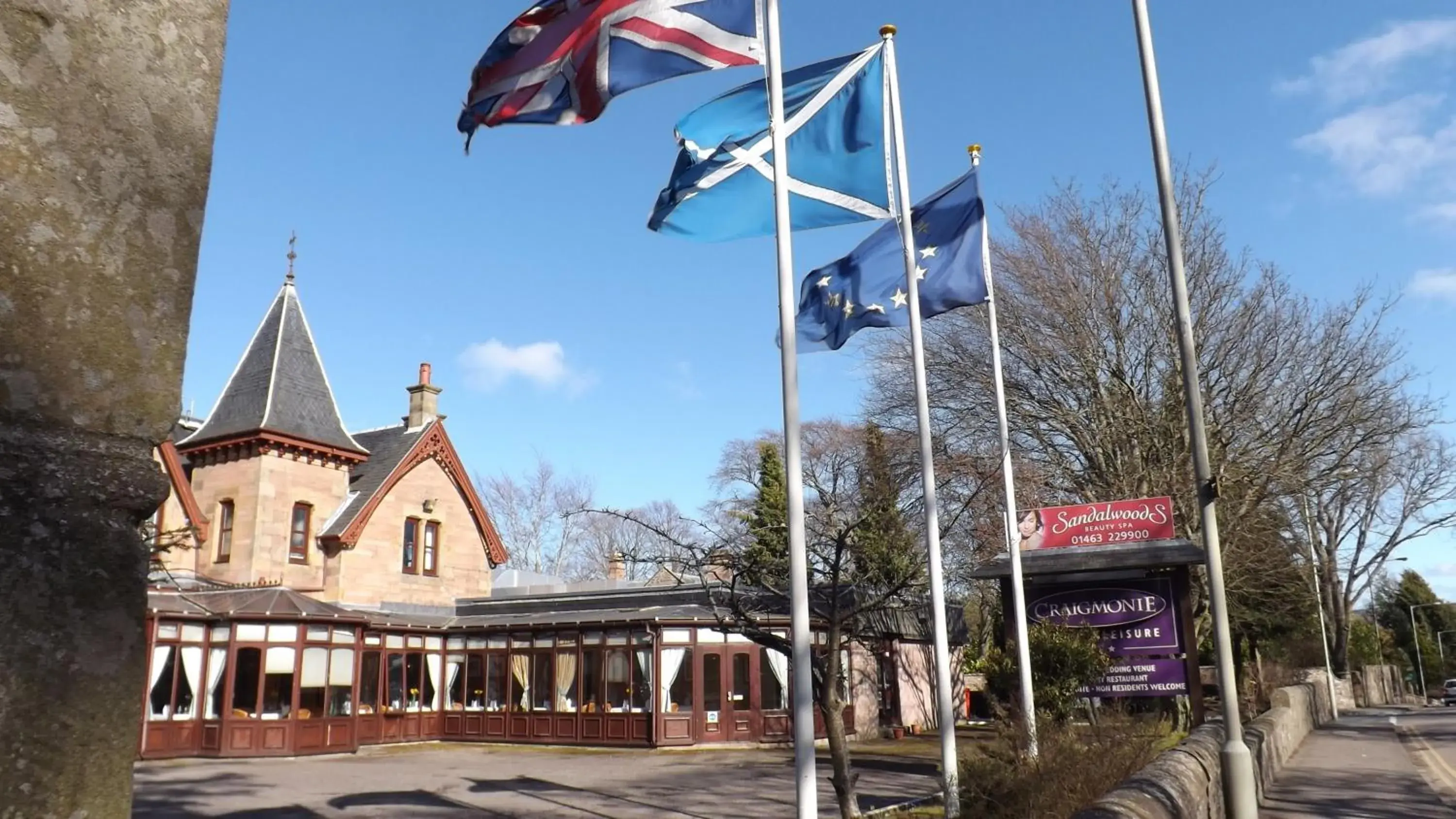 Facade/entrance, Property Building in Craigmonie Hotel Inverness by Compass Hospitality