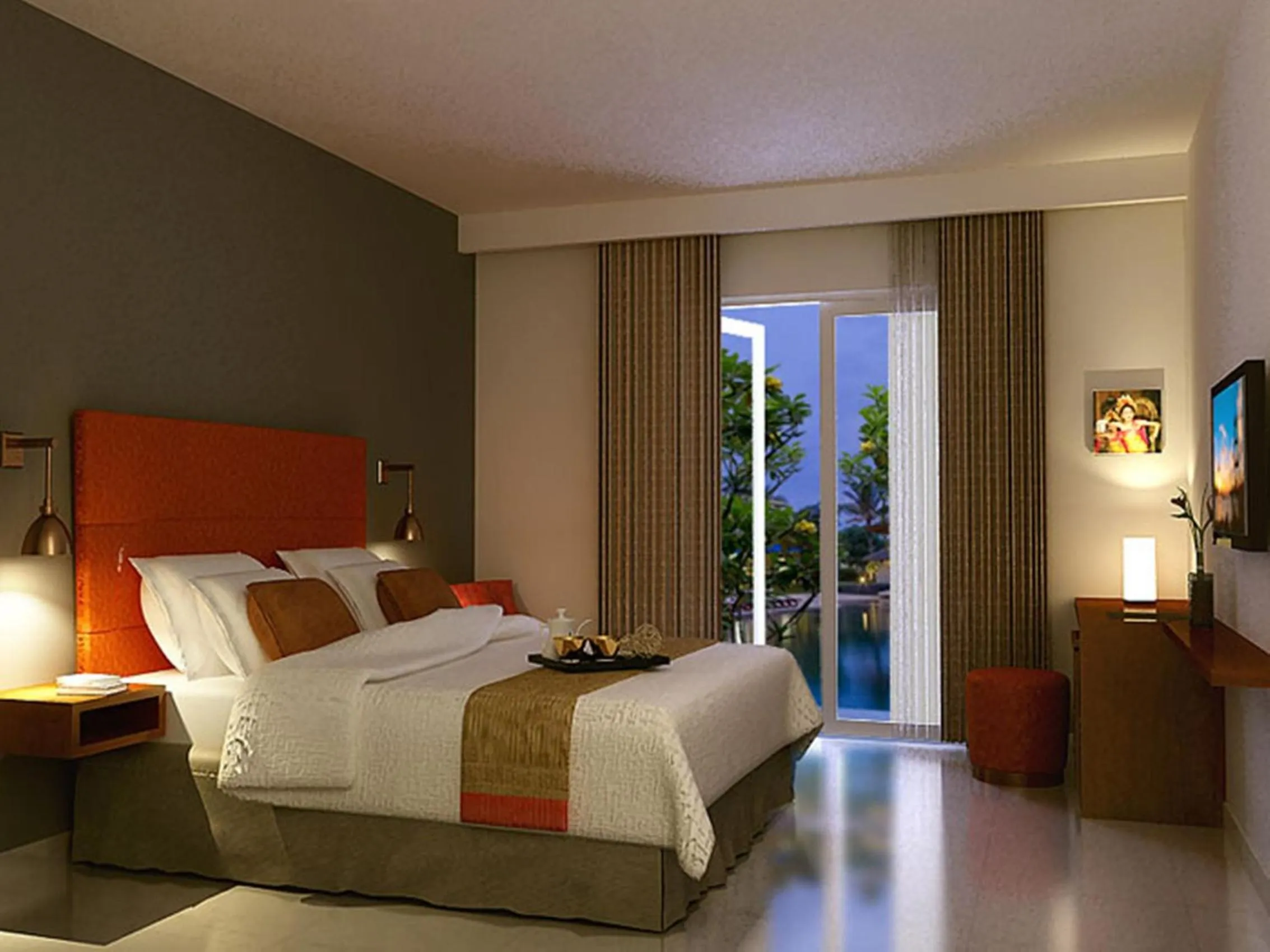 Deluxe Double or Twin Room with Pool Access in Ananta Legian Hotel
