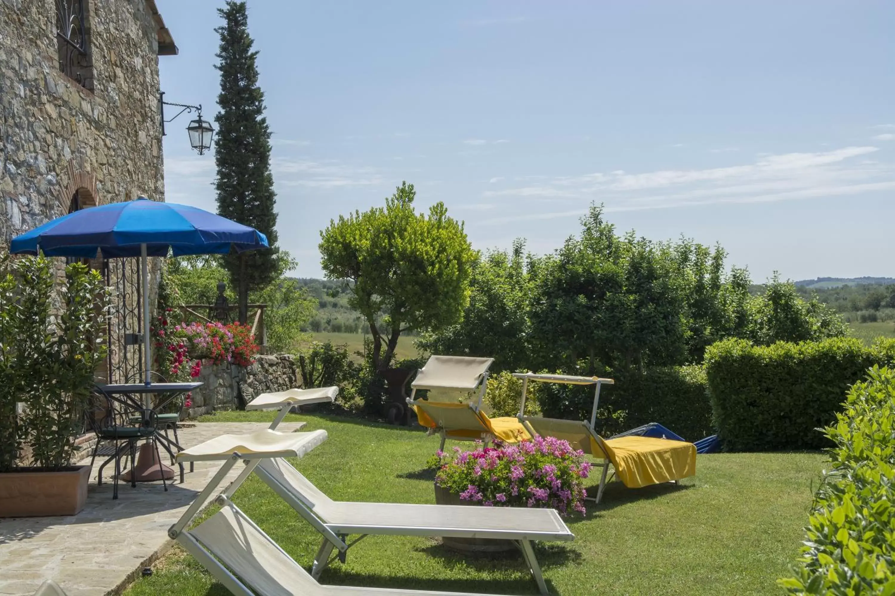 Garden in Hotel Belvedere Di San Leonino