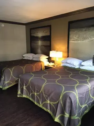 Bed in Skyways Hotel