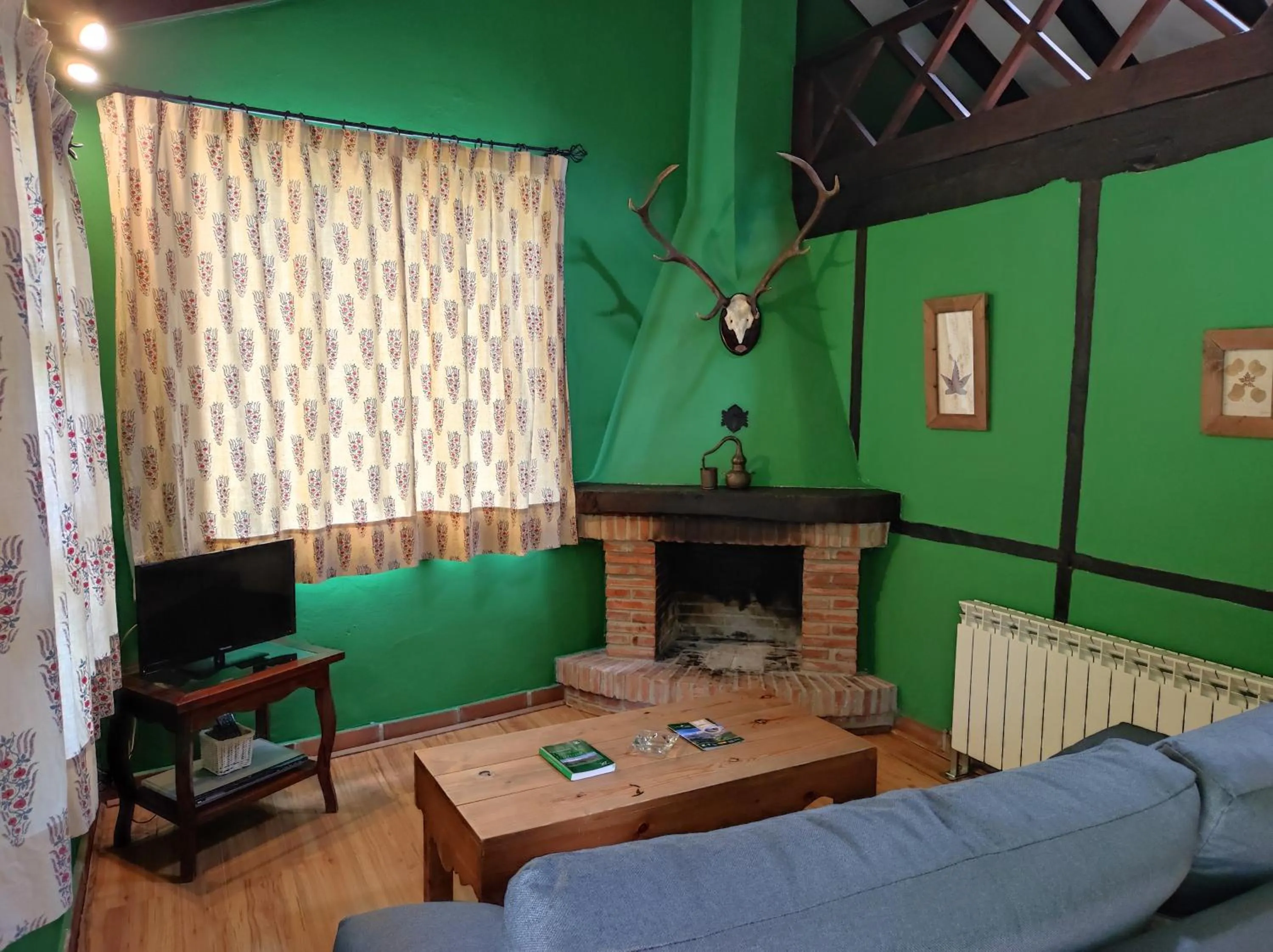 Living room in Viviendas Rurales El Covaju