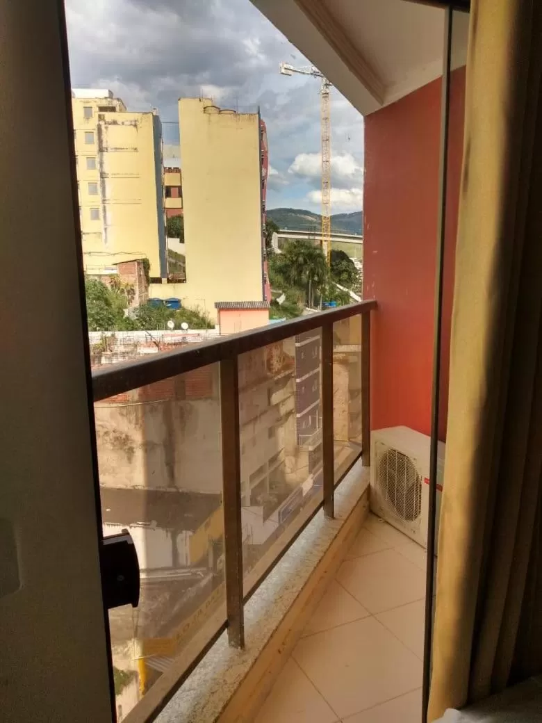 Balcony/Terrace in Ágape Hotel De Aparecida