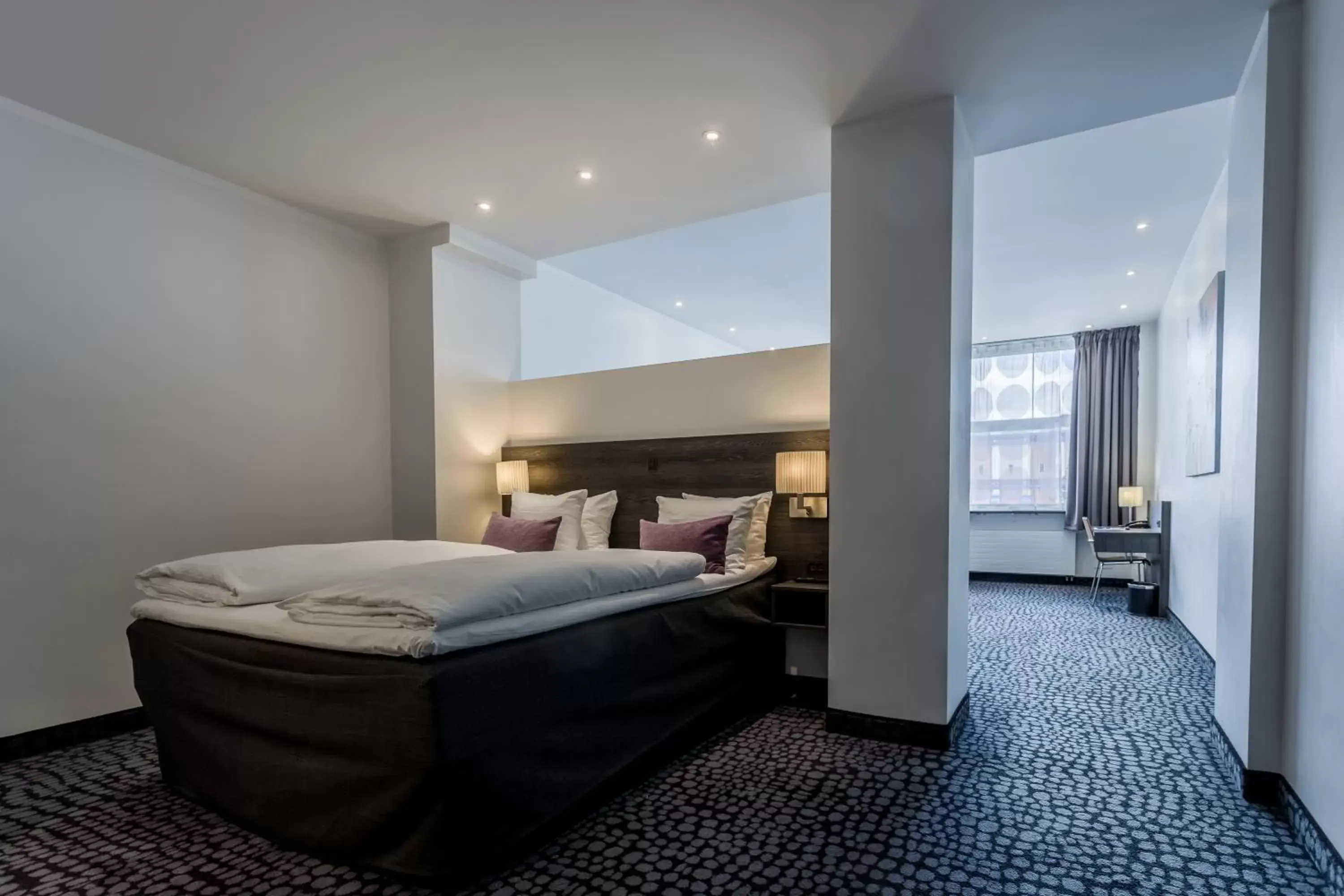 Bed in ProfilHotels Mercur Bed in ProfilHotels Mercur