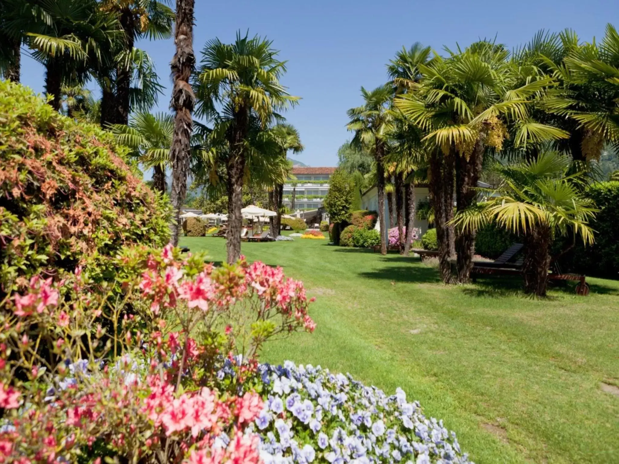 Garden in Parkhotel Delta, Wellbeing Resort